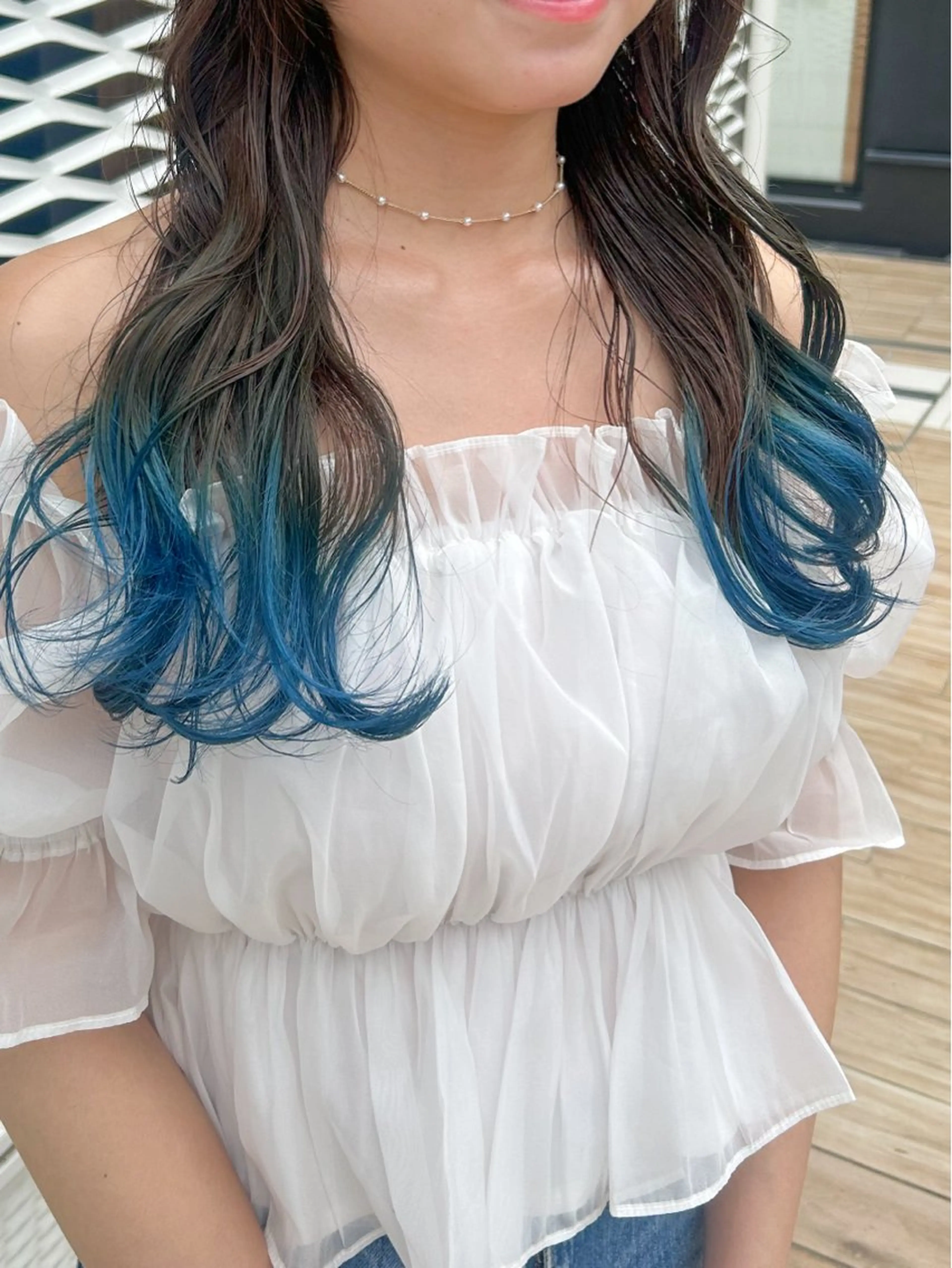 ロング カラー ヘアアレンジ ブリーチ カット ヘアカラー トリートメント yuka .のヘアスタイル