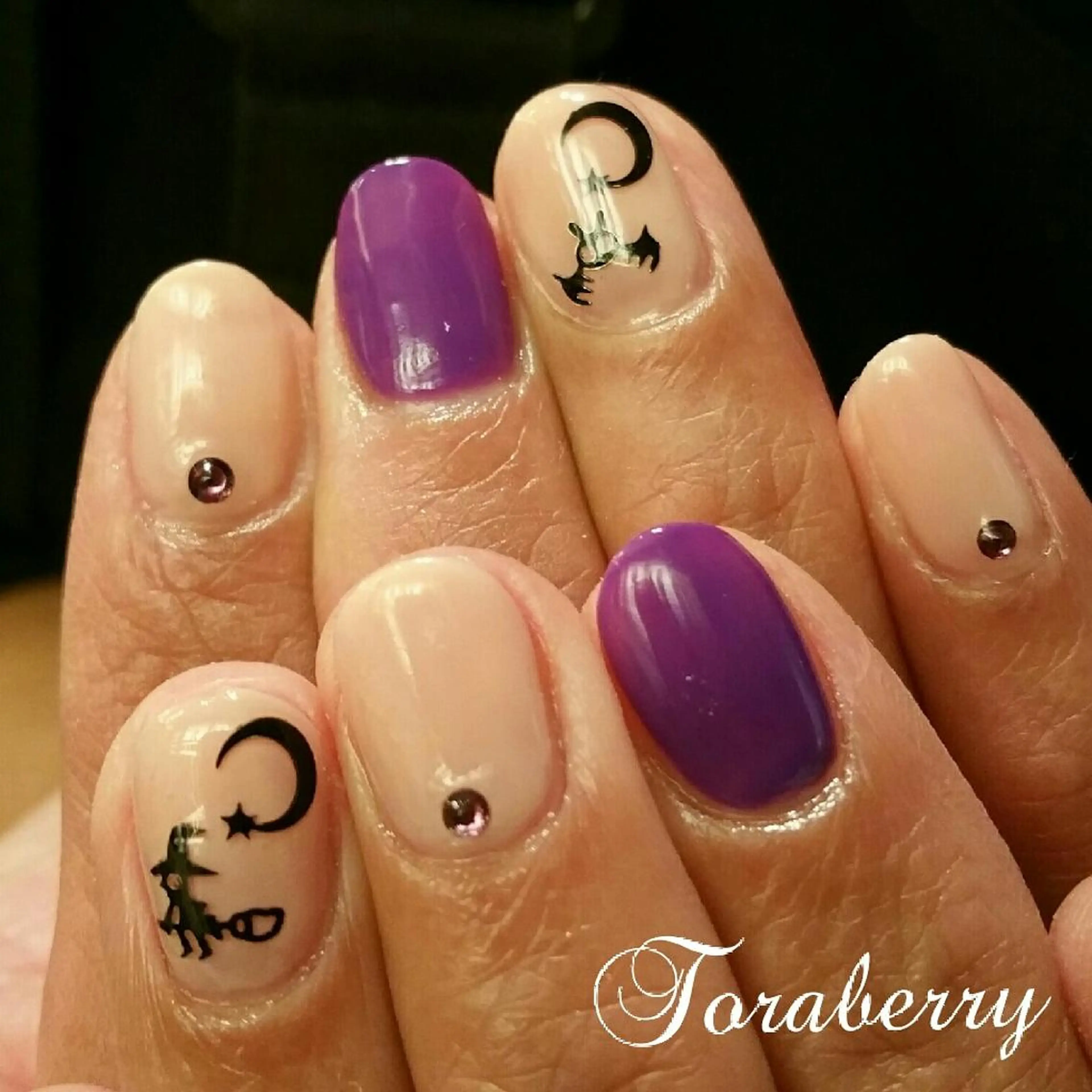 ネイル ハロウィン ネイリスト なつみのネイルデザイン