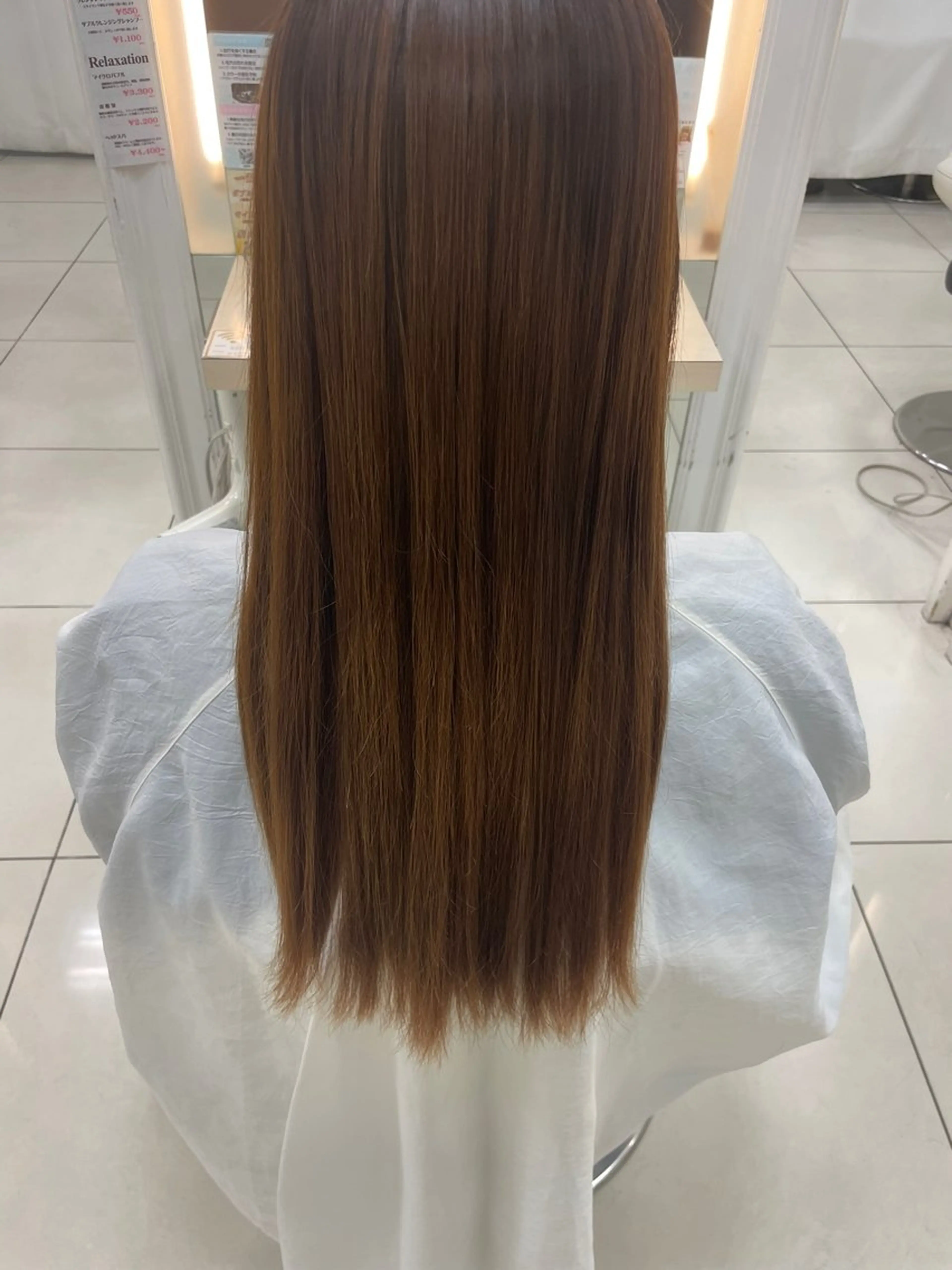 パーマ 中村/艶カラー/ハイ ライト/髪質改善のヘアスタイル