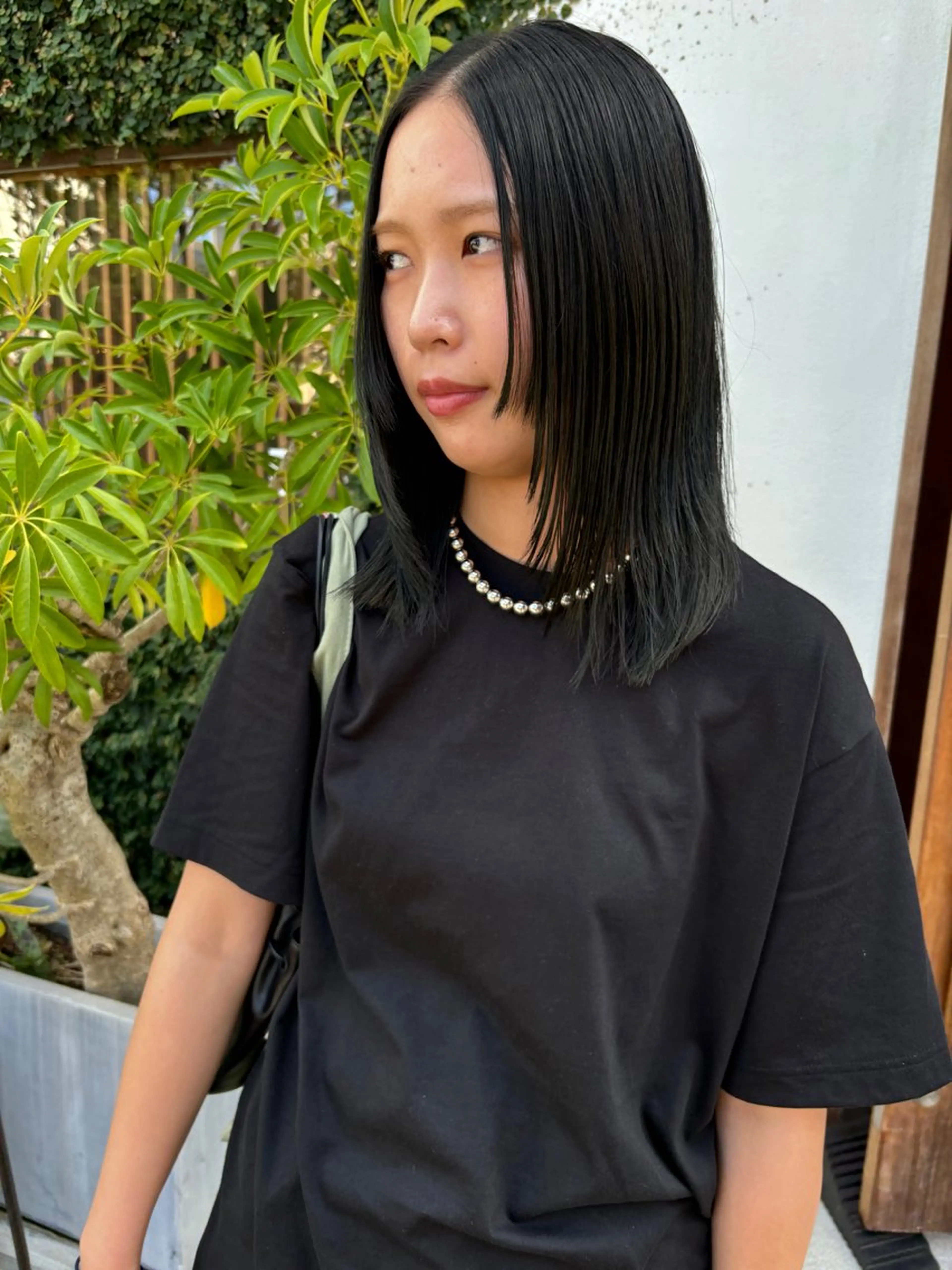 ミディアム カラー Chiho / 梅田 / ボブ/ パーマのヘアスタイル