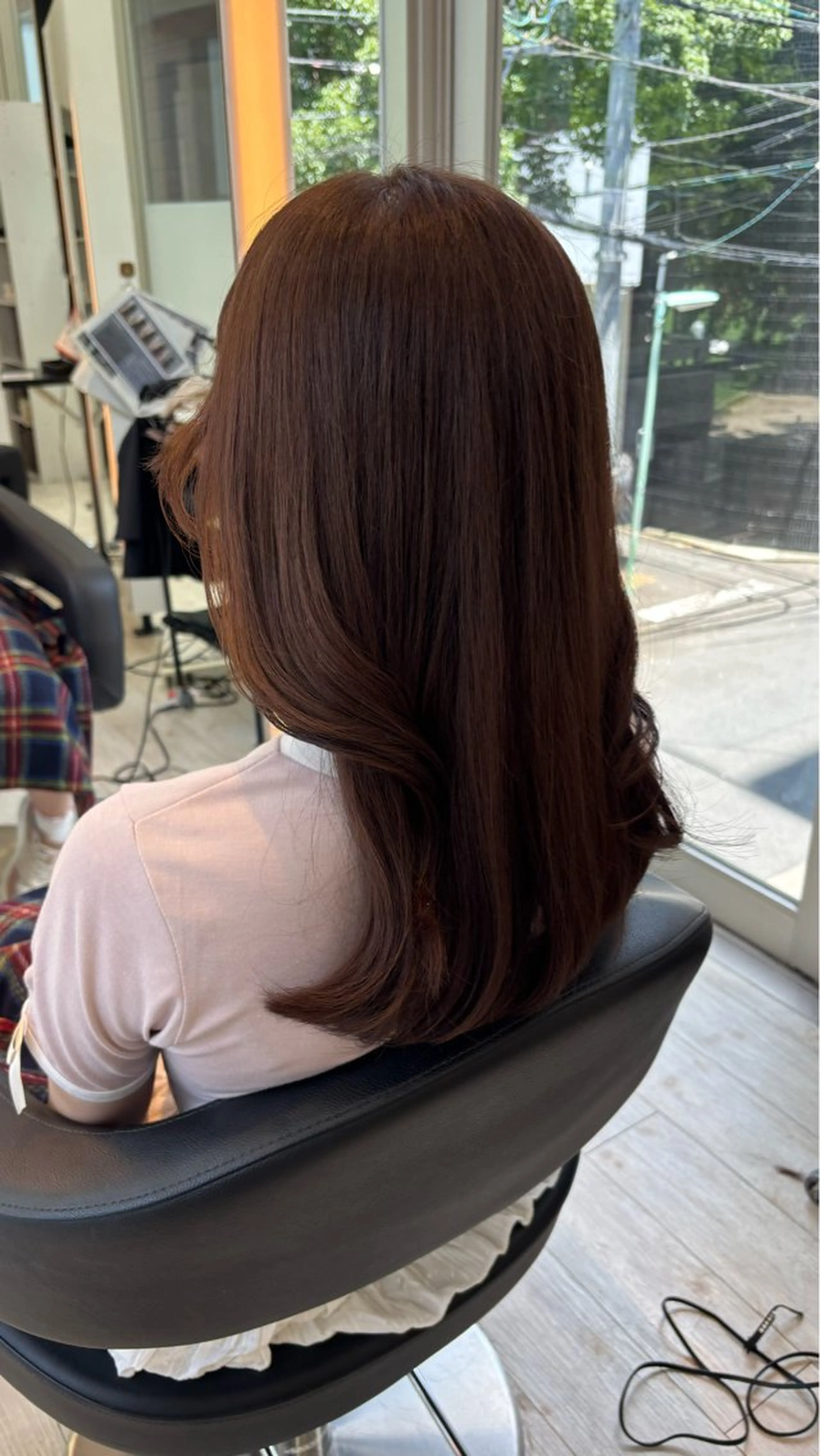 カラー ブリーチ ブラウンカラー 透明感カラー ダブルカラー ブリーチなしカラー miyu/ボブ/ 透明感カラー/栄のヘアスタイル