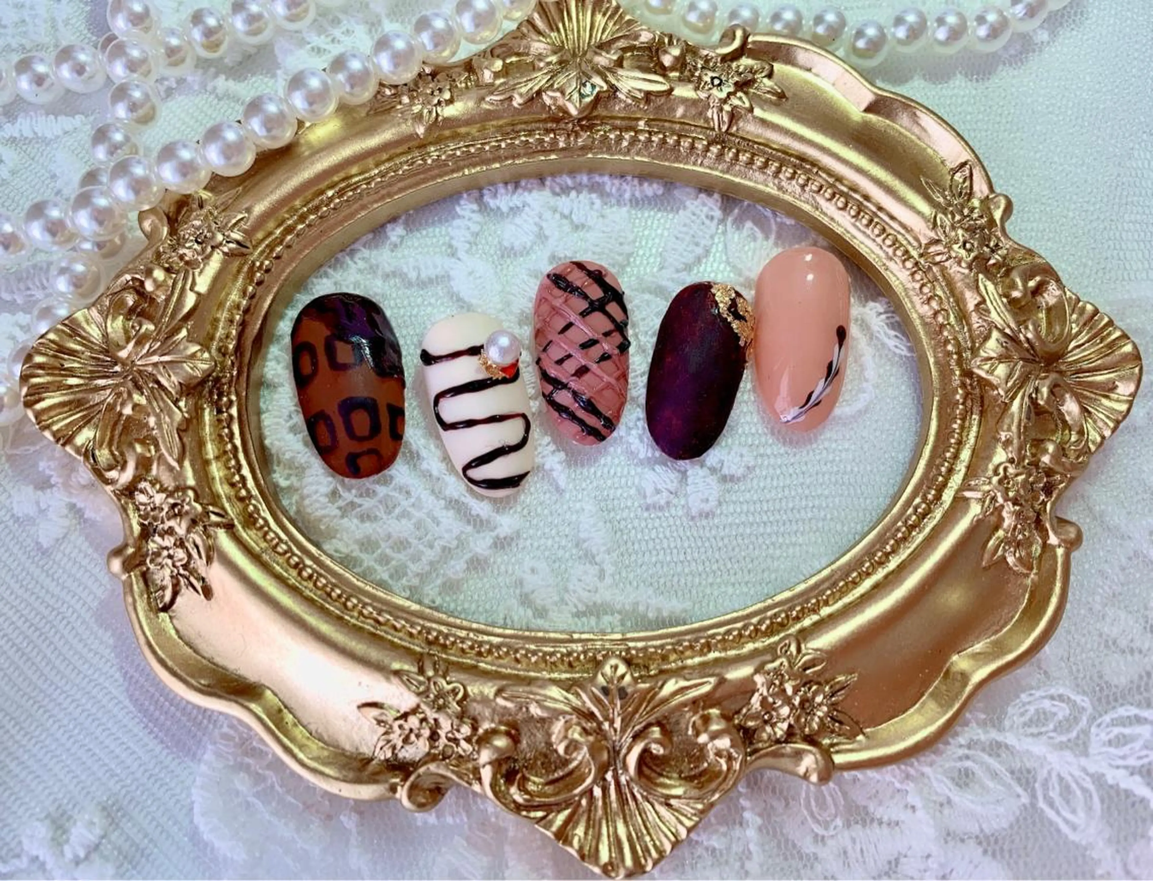 ネイル ハンドネイル Melody メロディのネイルデザイン