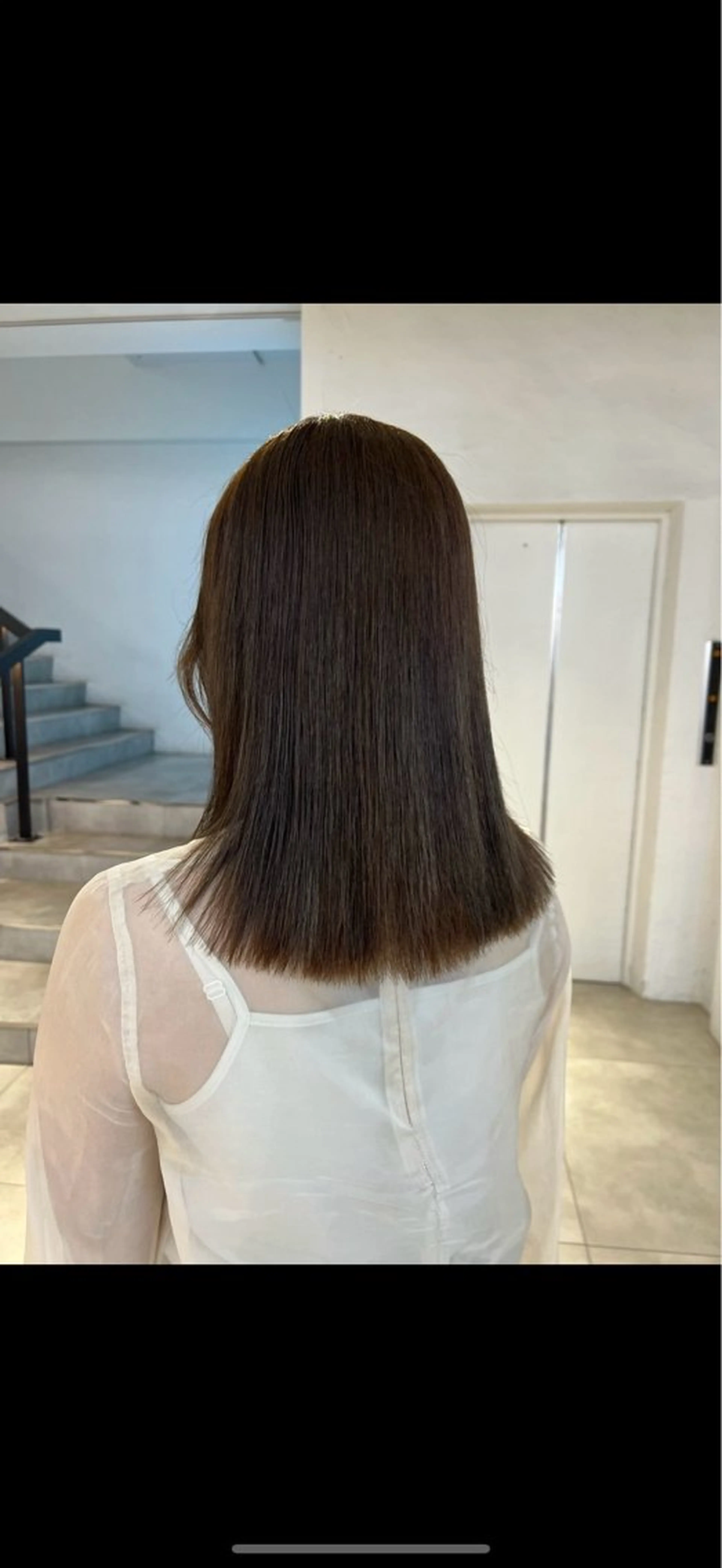 カラー スパイキーショート/ センターパート/奈菜のヘアスタイル