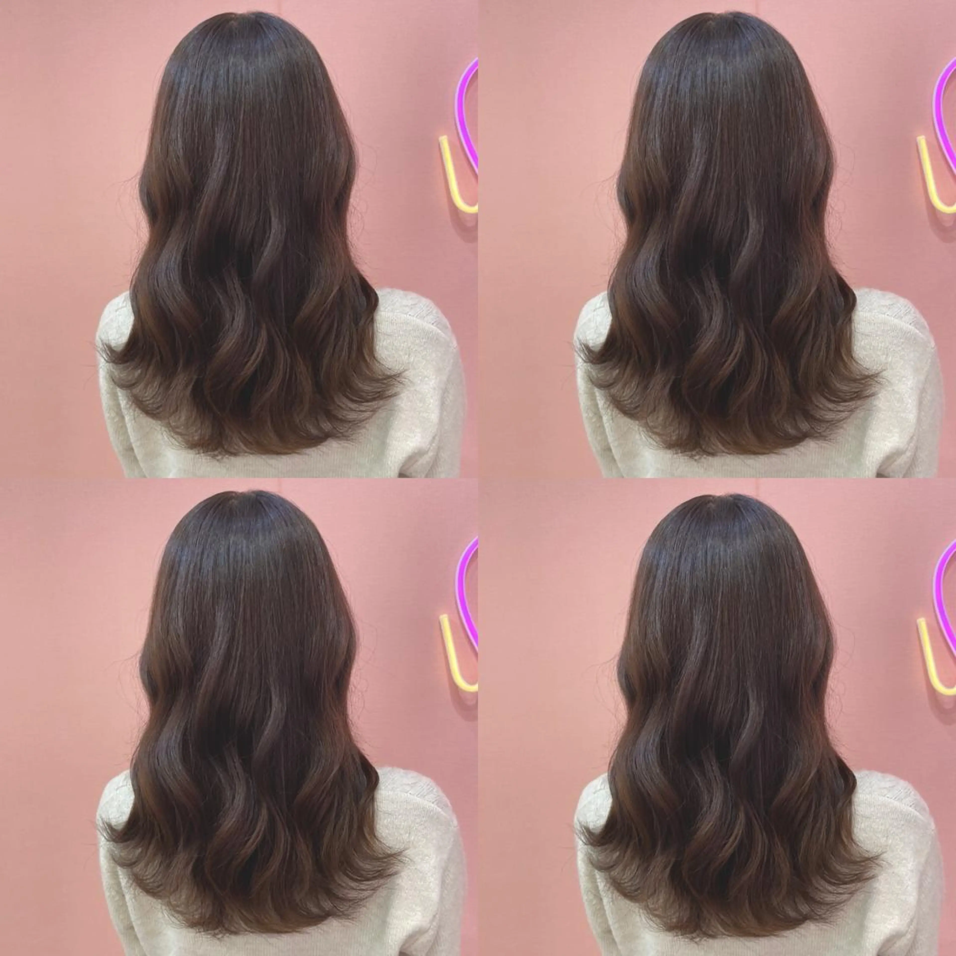 セミロング カラー ベージュカラー 🌷MAYU 🌷のヘアスタイル