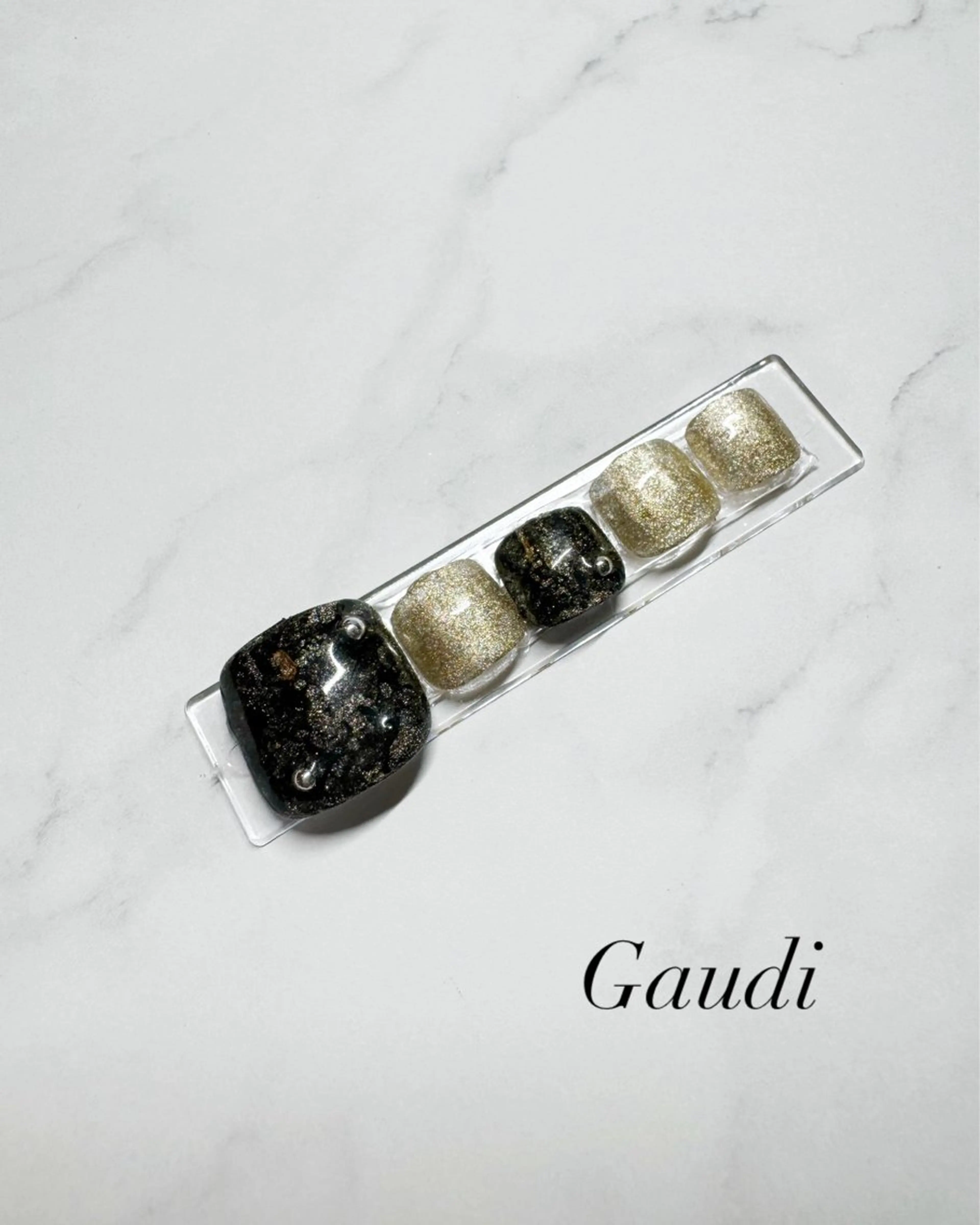 ネイル ゴールド メンズネイル ミラーネイル シルバー Gaudi.Nail Rinaのその他イメージ