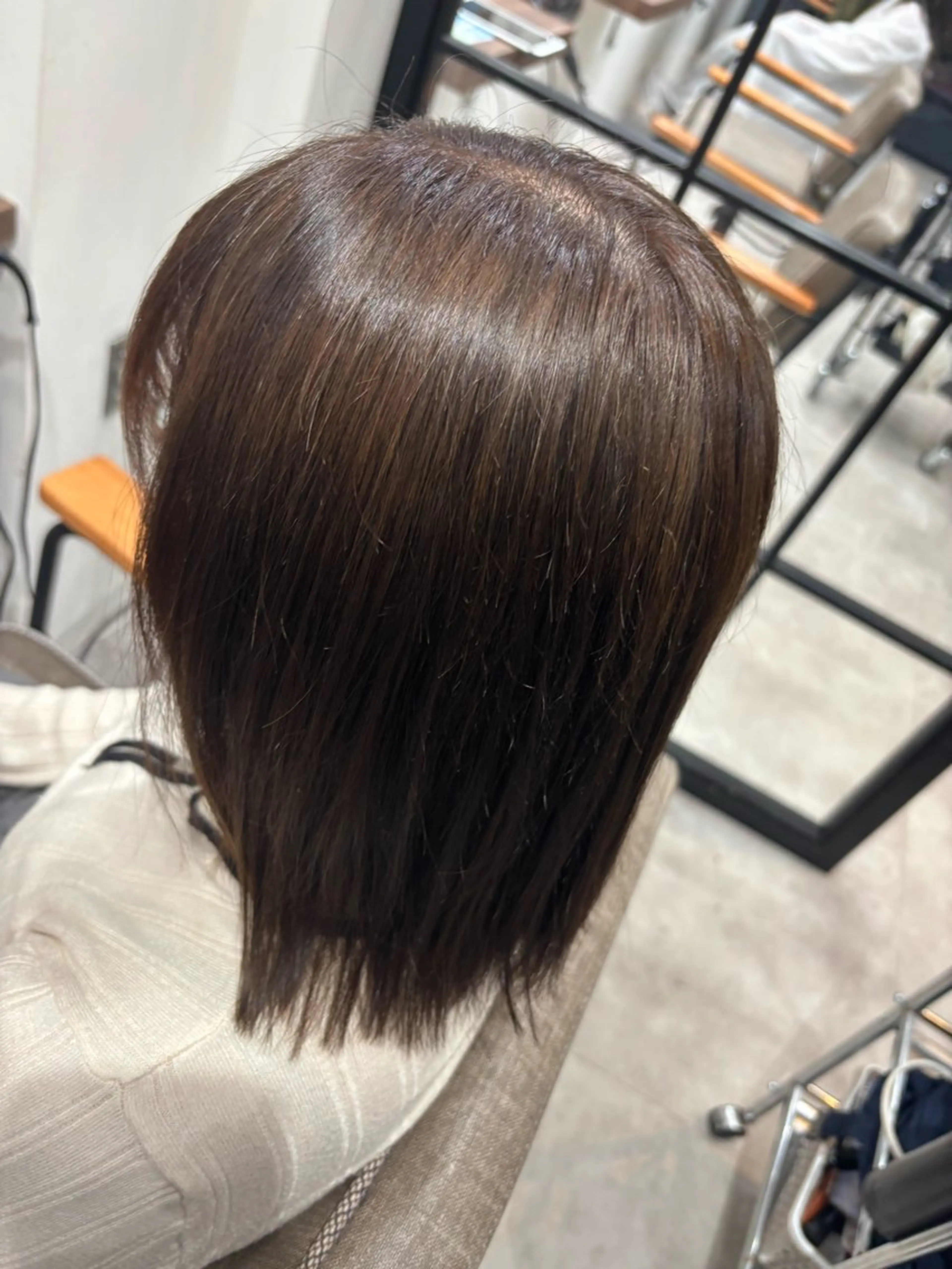 ミディアム おかだ まなみのヘアスタイル