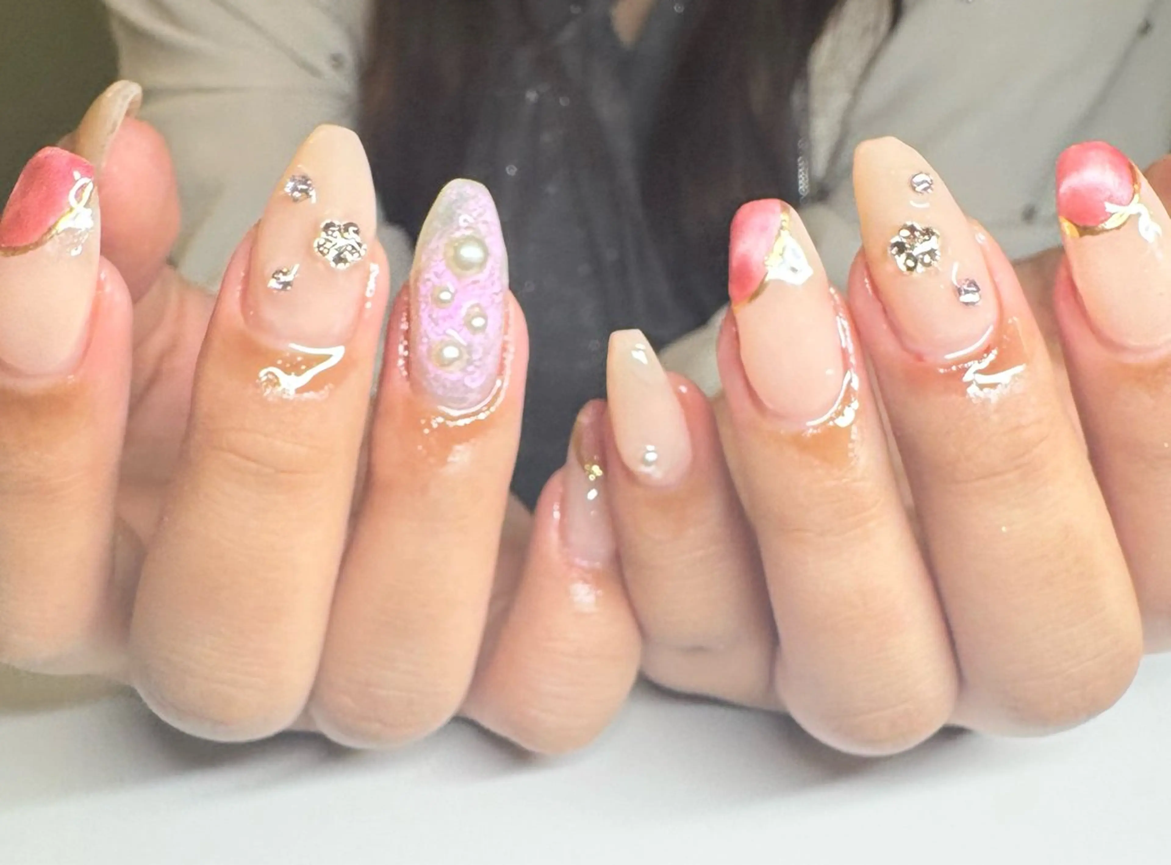 ネイル ♥Re:JUvia 　JUMI♥のネイルデザイン