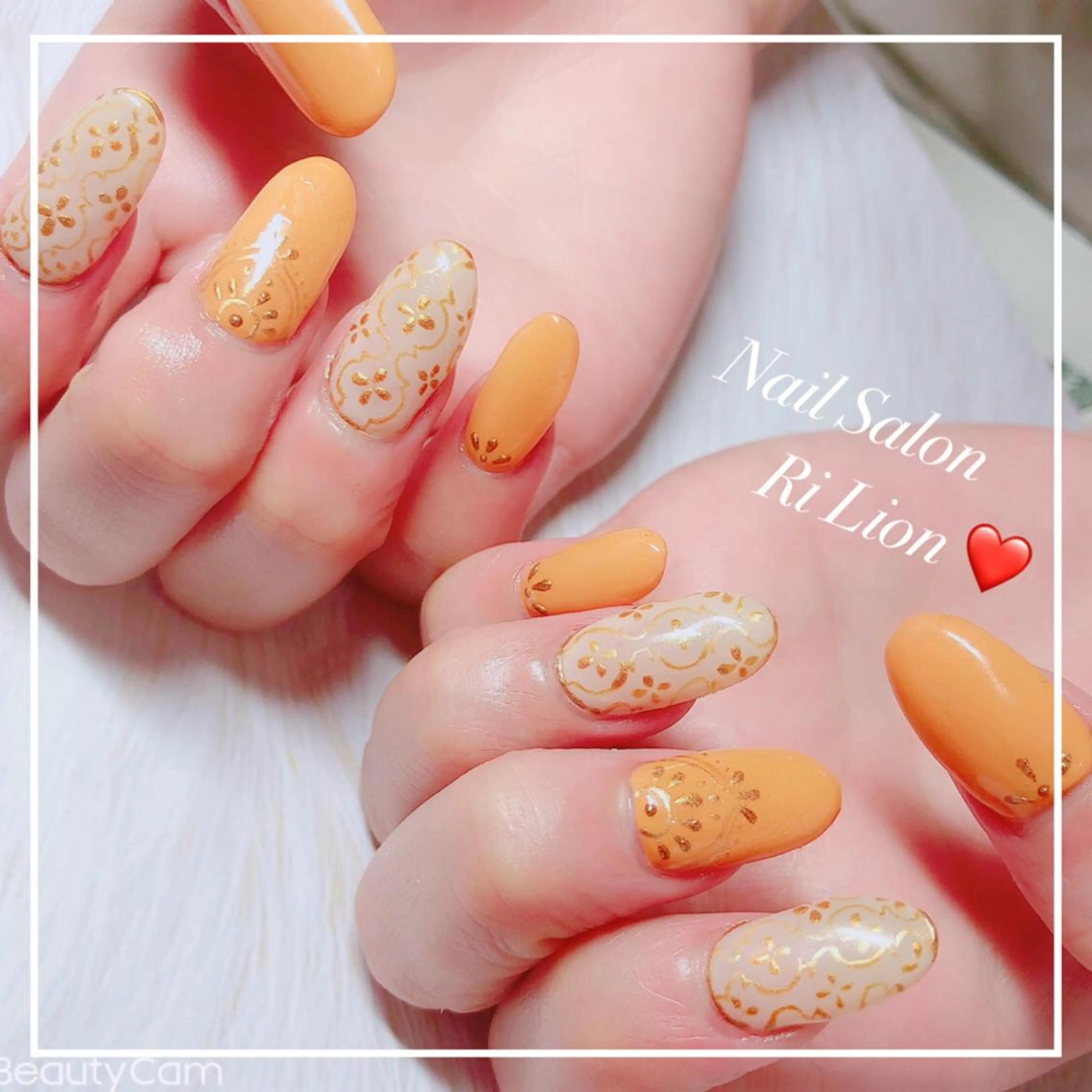 ネイル ハンドネイル RiLion💗 Risa🦋💜のネイルデザイン