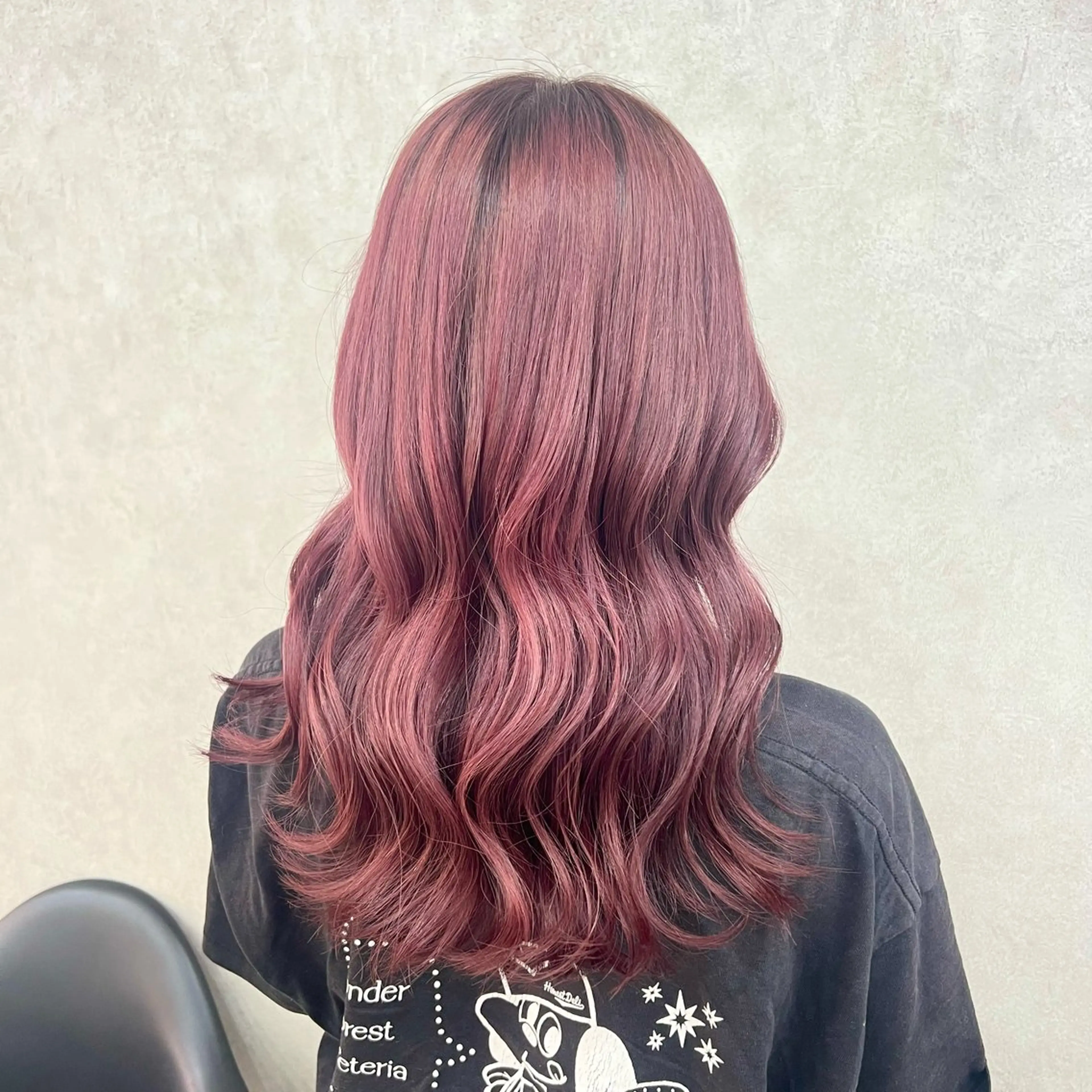 セミロング ヘアカラー トリートメント 山崎 まな🦋🫧のヘアスタイル