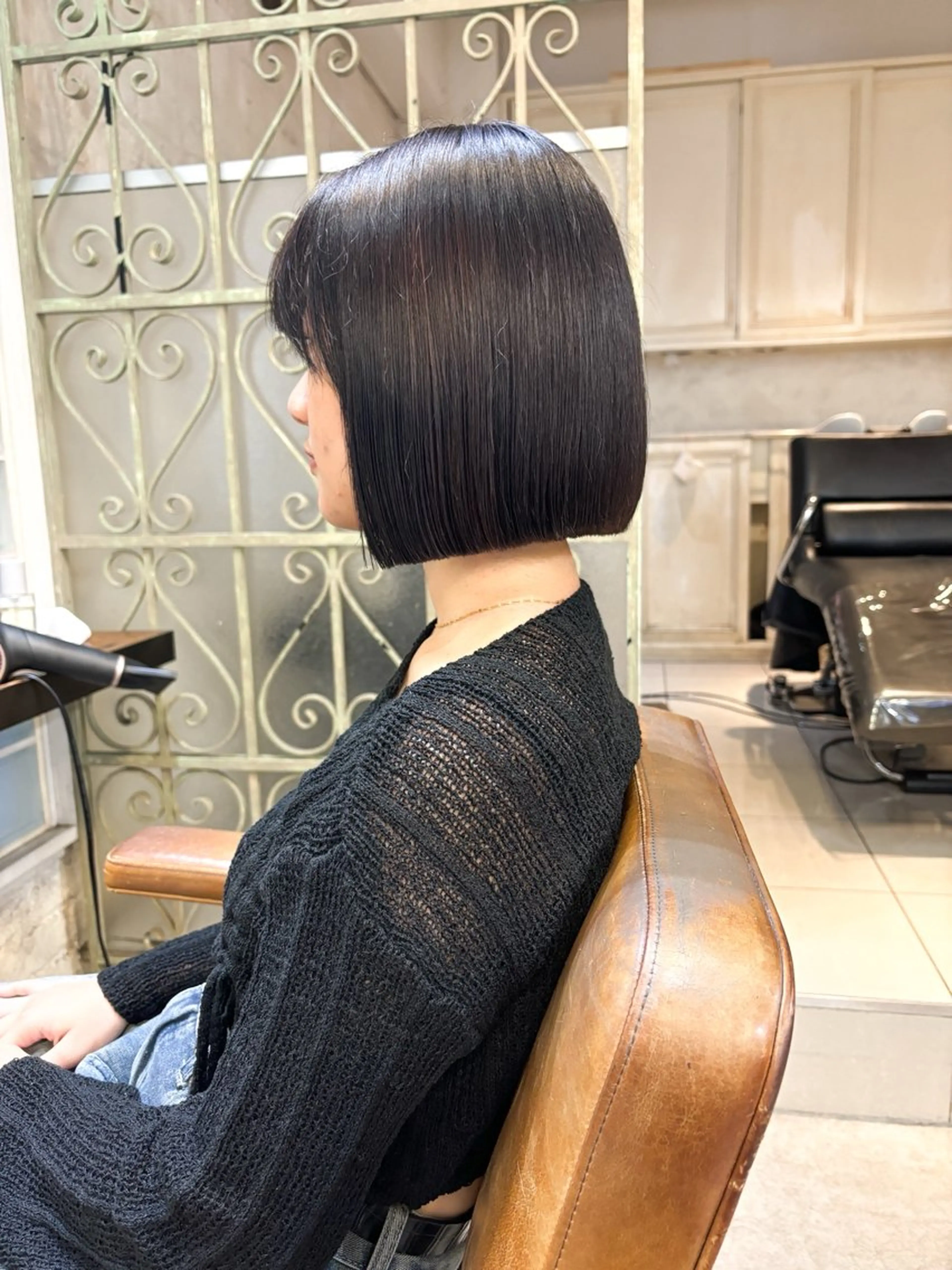 ショート ボブ MINX青山店所属・結莉/ボブ/ 縮毛矯正のヘアスタイル