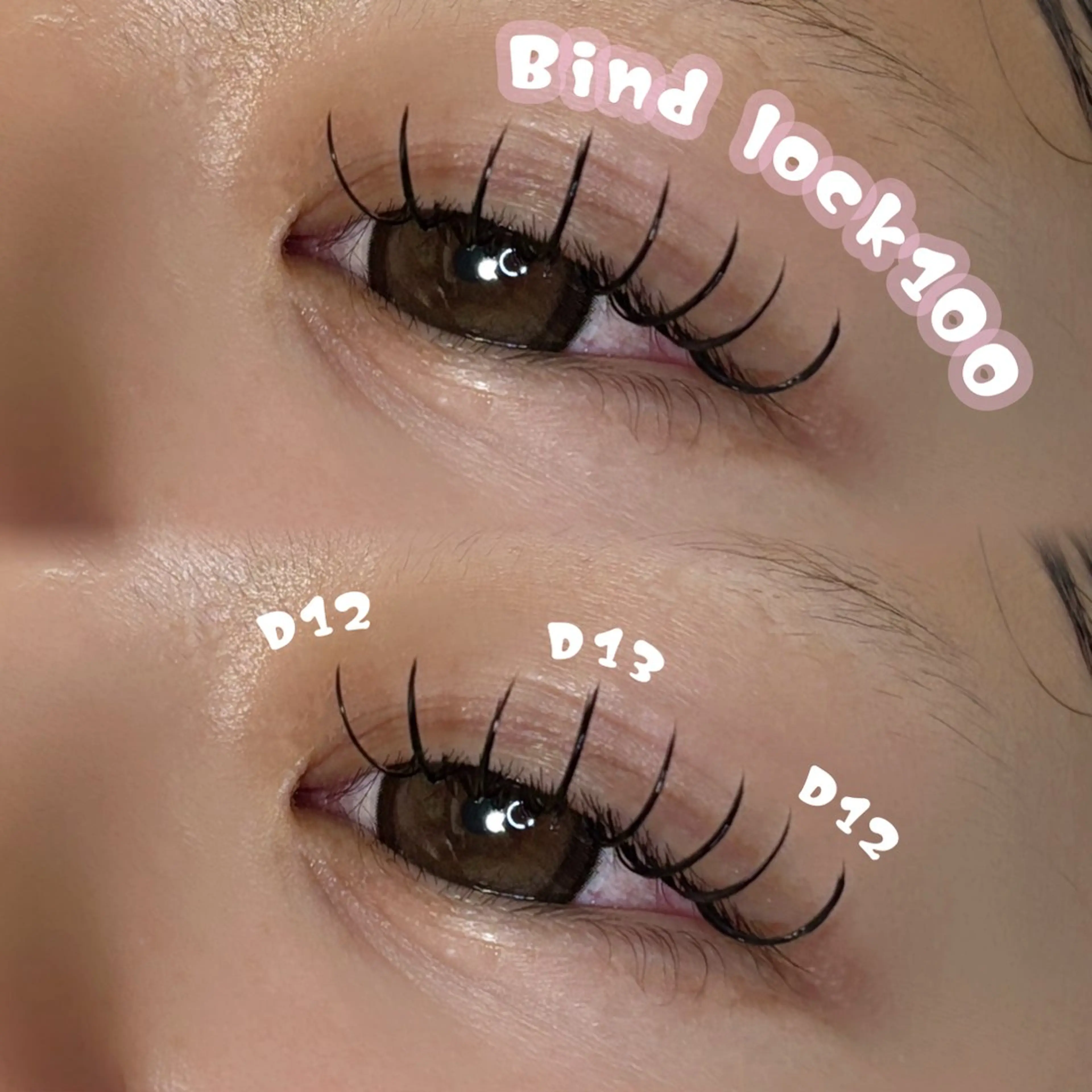 マツエク・マツパ バインドロック Dカール マツエク Miyu🦋 【Angelica】のマツエク・マツパデザイン