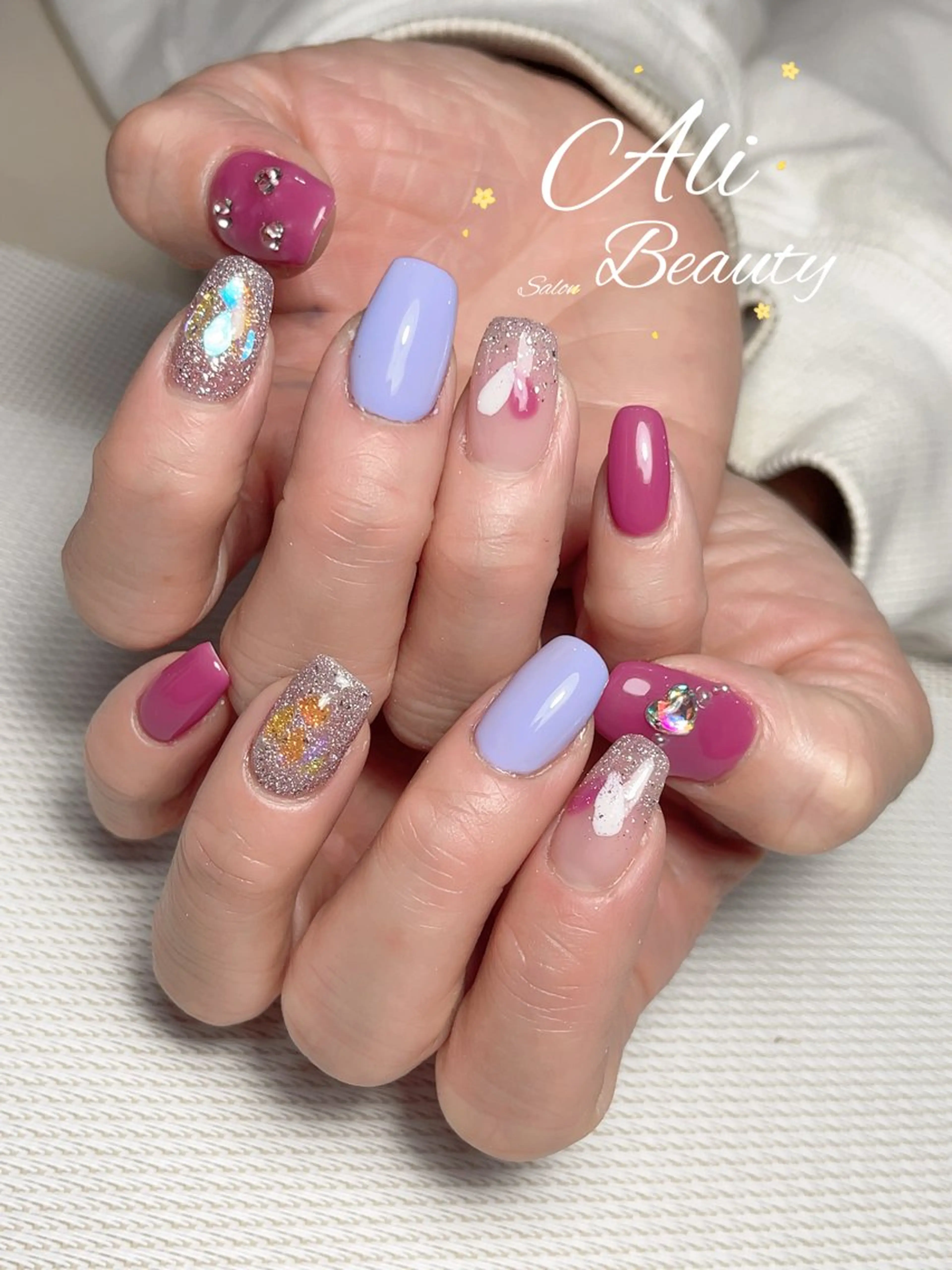 ネイル Ali 新小岩 ネイル専門のネイルデザイン