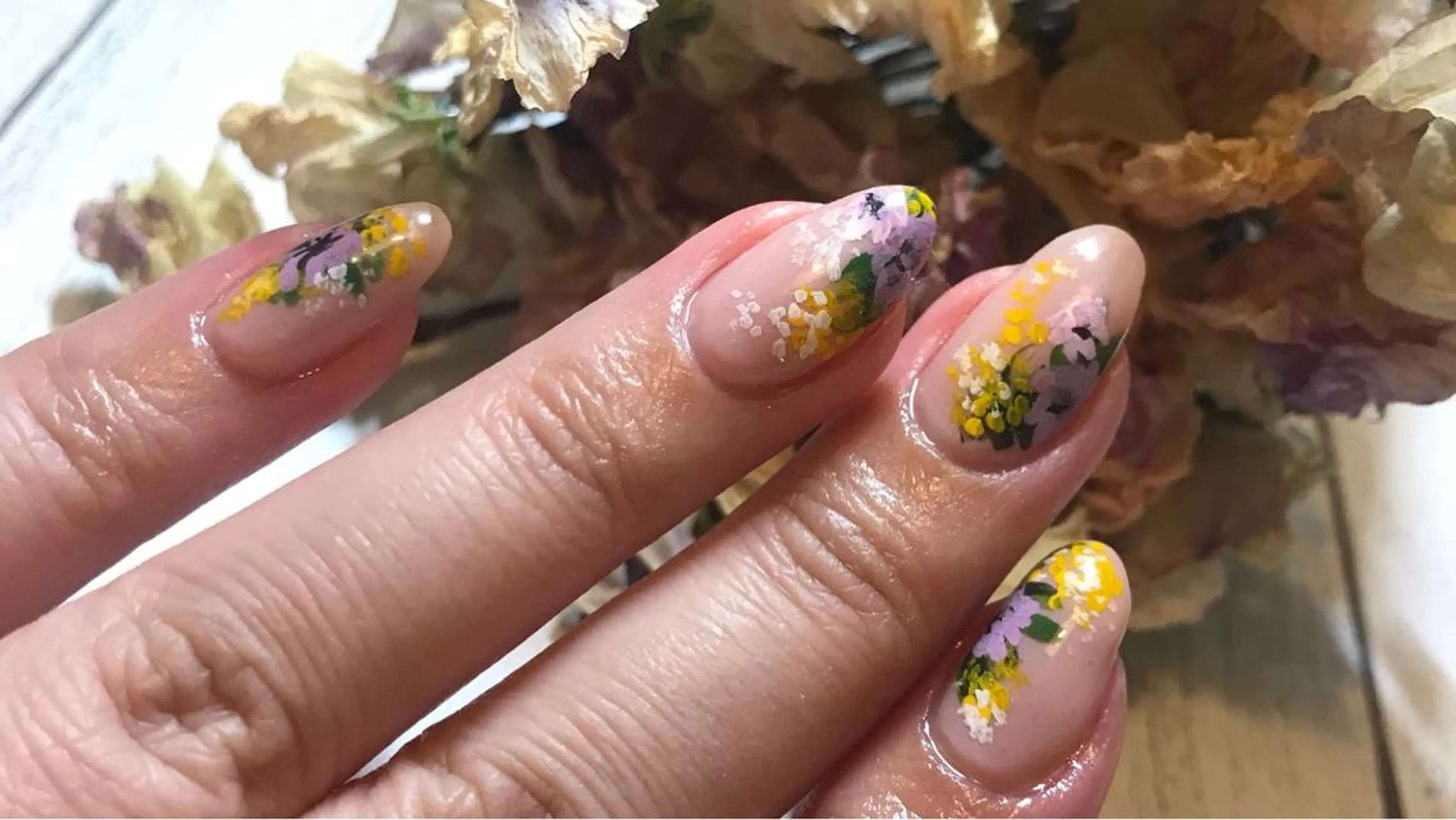 ネイル アートネイル ハンドネイル フットネイル GéRanium Harukaのネイルデザイン