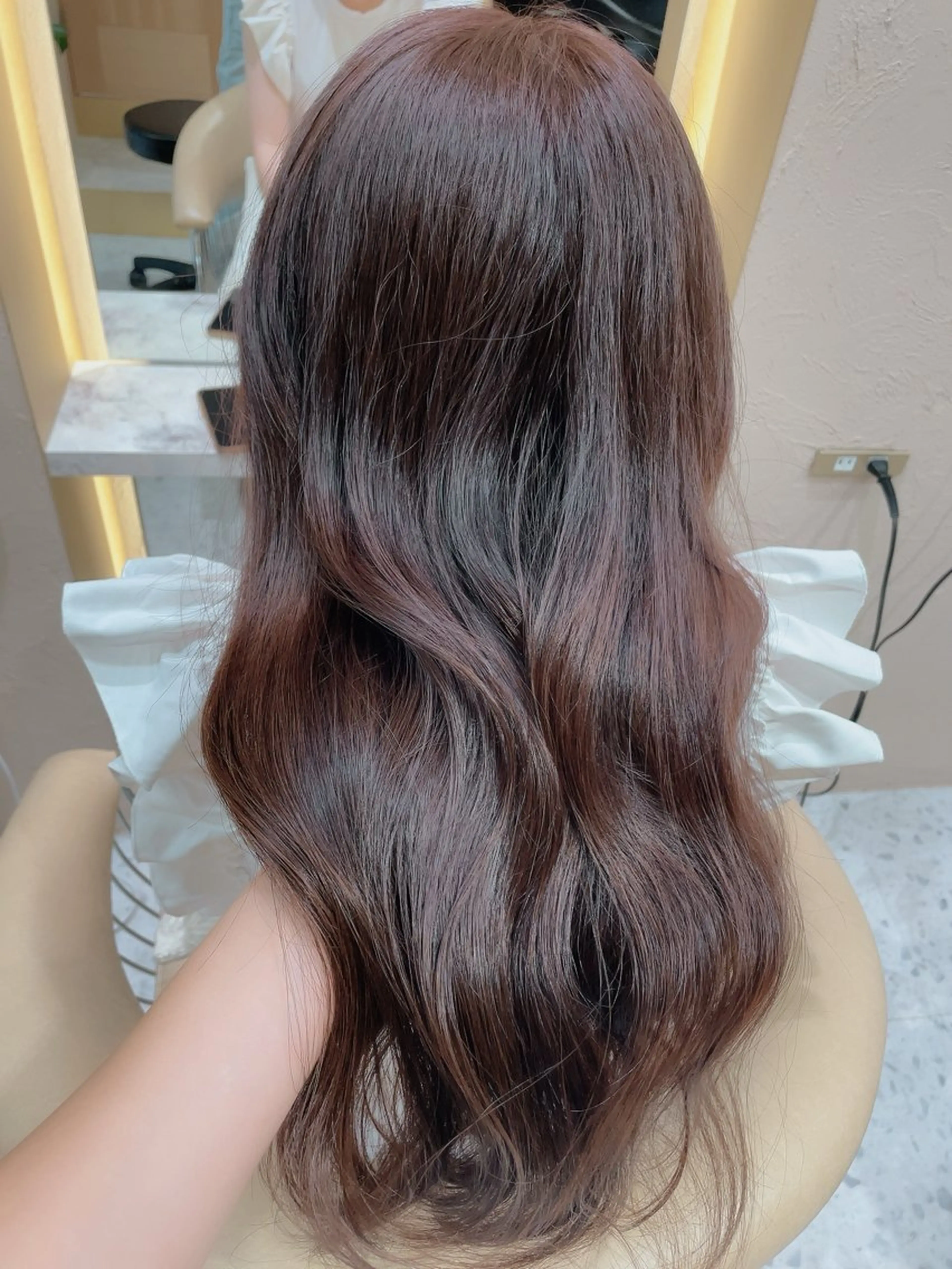 ロング カラー カット ヘアカラー トリートメント 韓国ヘア/髪質改善 /Harunaのヘアスタイル