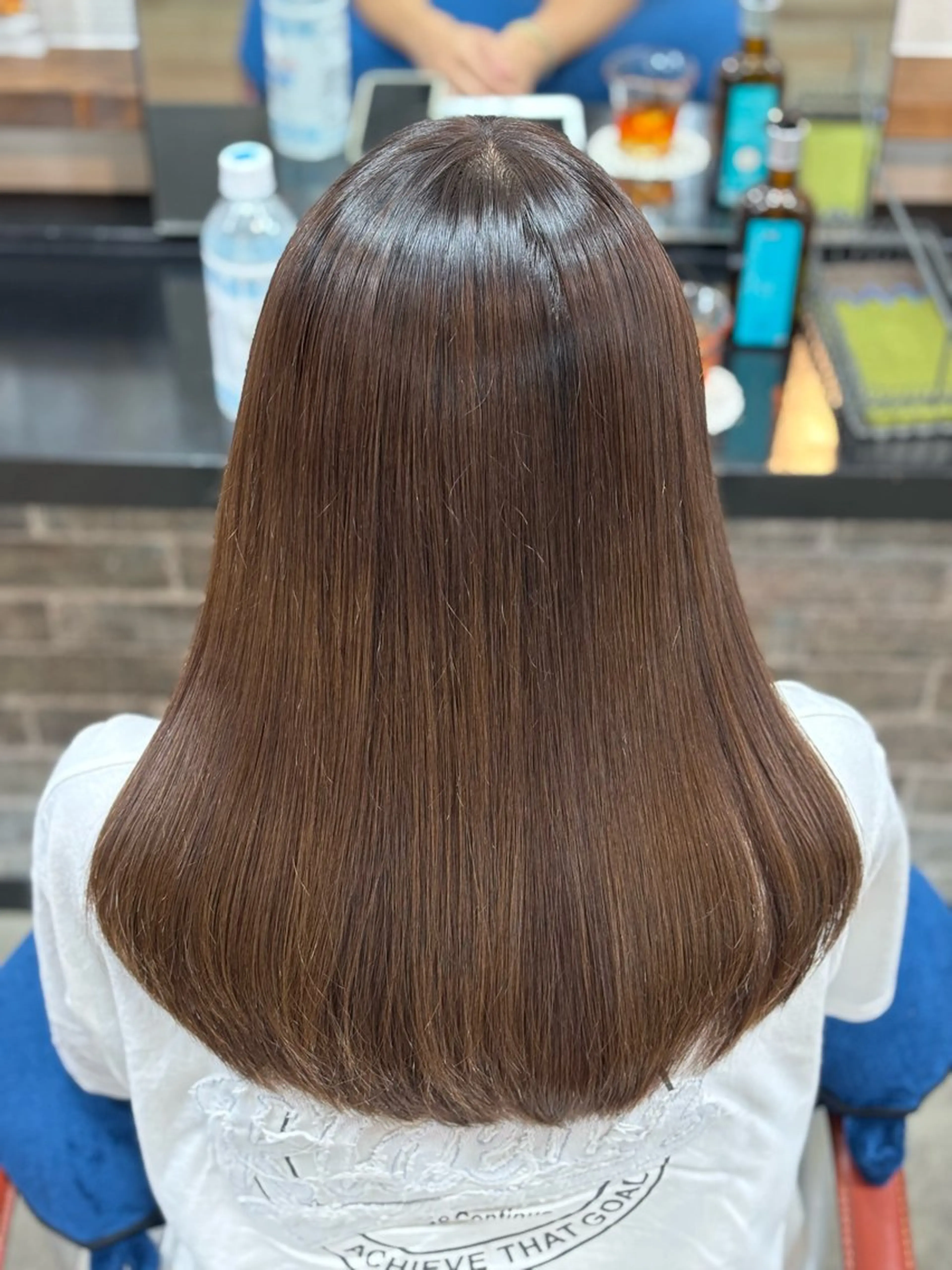 ロング カラー ヘアアレンジ 髪質改善 カット 縮毛矯正 イツキ🌕デザインカ ラー🥨髪質改善🫧のヘアスタイル