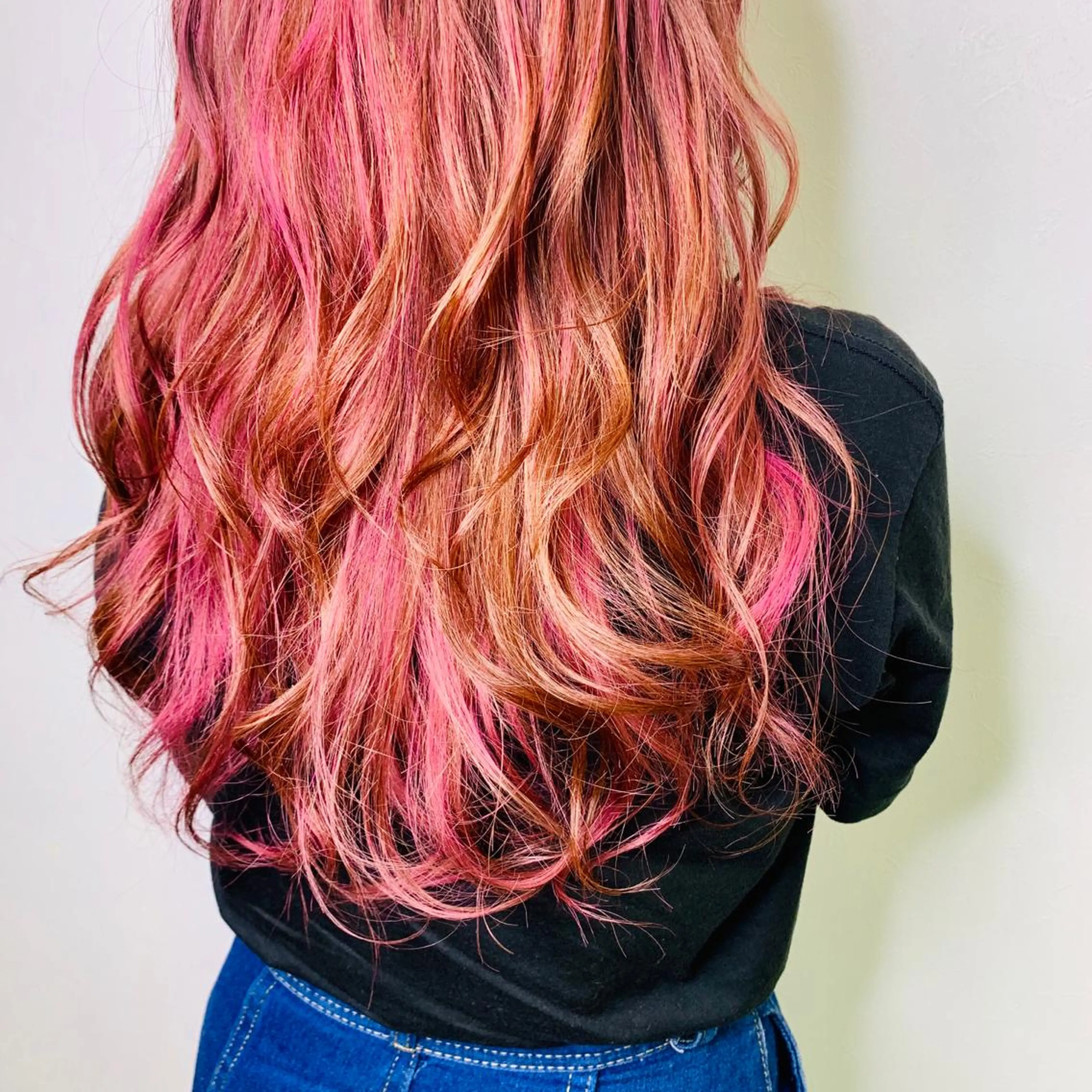 ロング ハイライト BIANCA isesaki 小暮のヘアスタイル