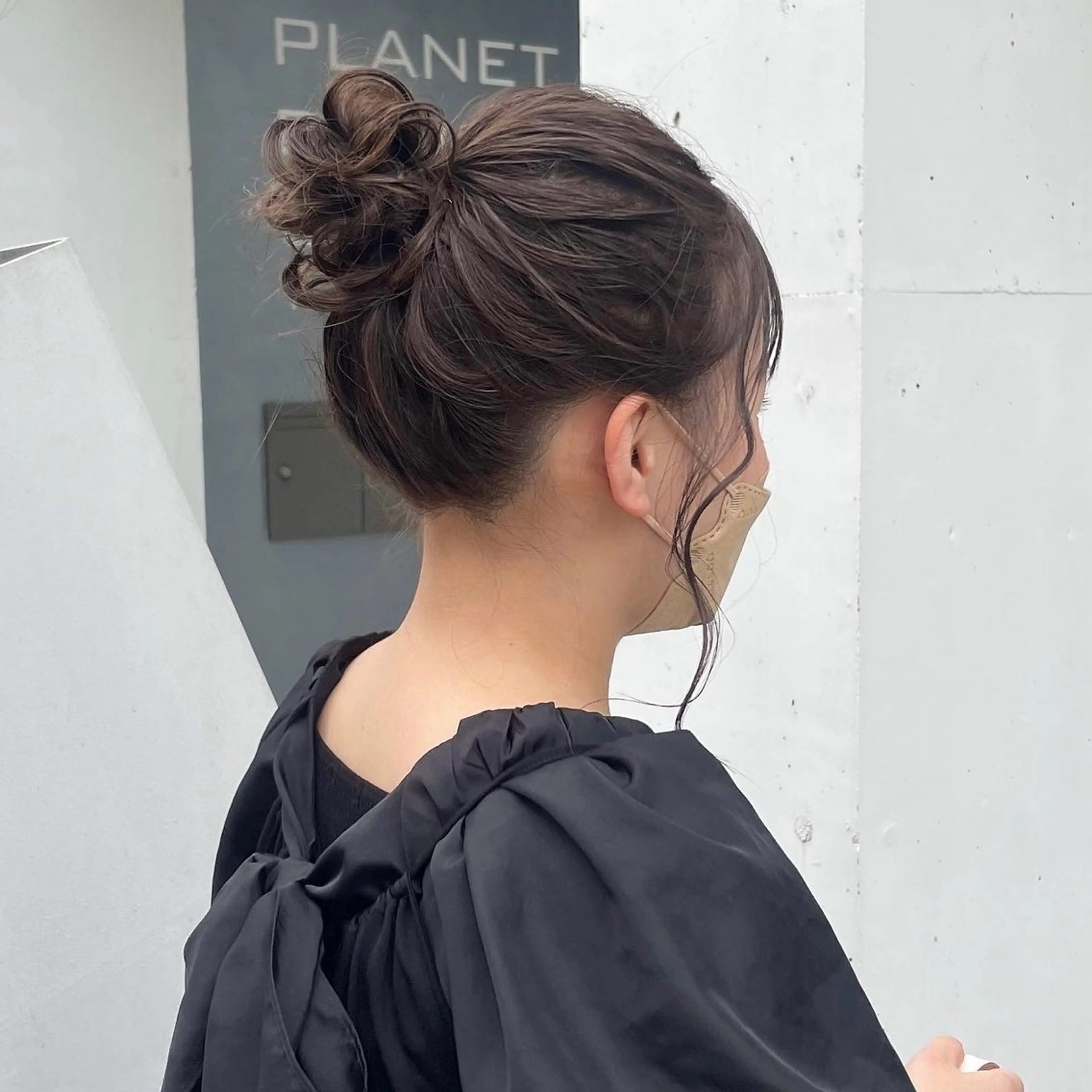 ロング カラー ヘアアレンジ 艶カラー×似合わせ カットshihomiのヘアスタイル