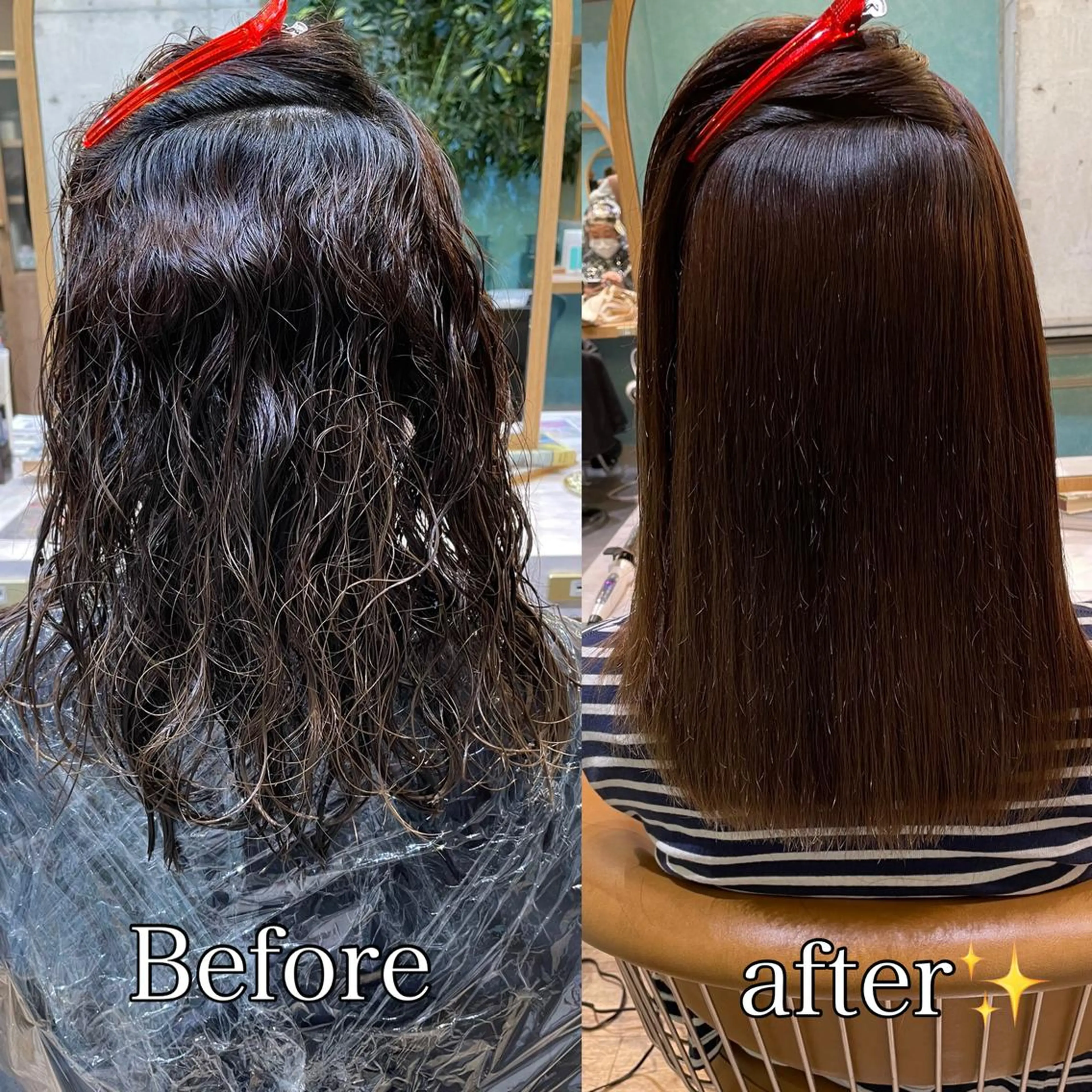 rina韓国ヘア 透明感カラーのヘアスタイル