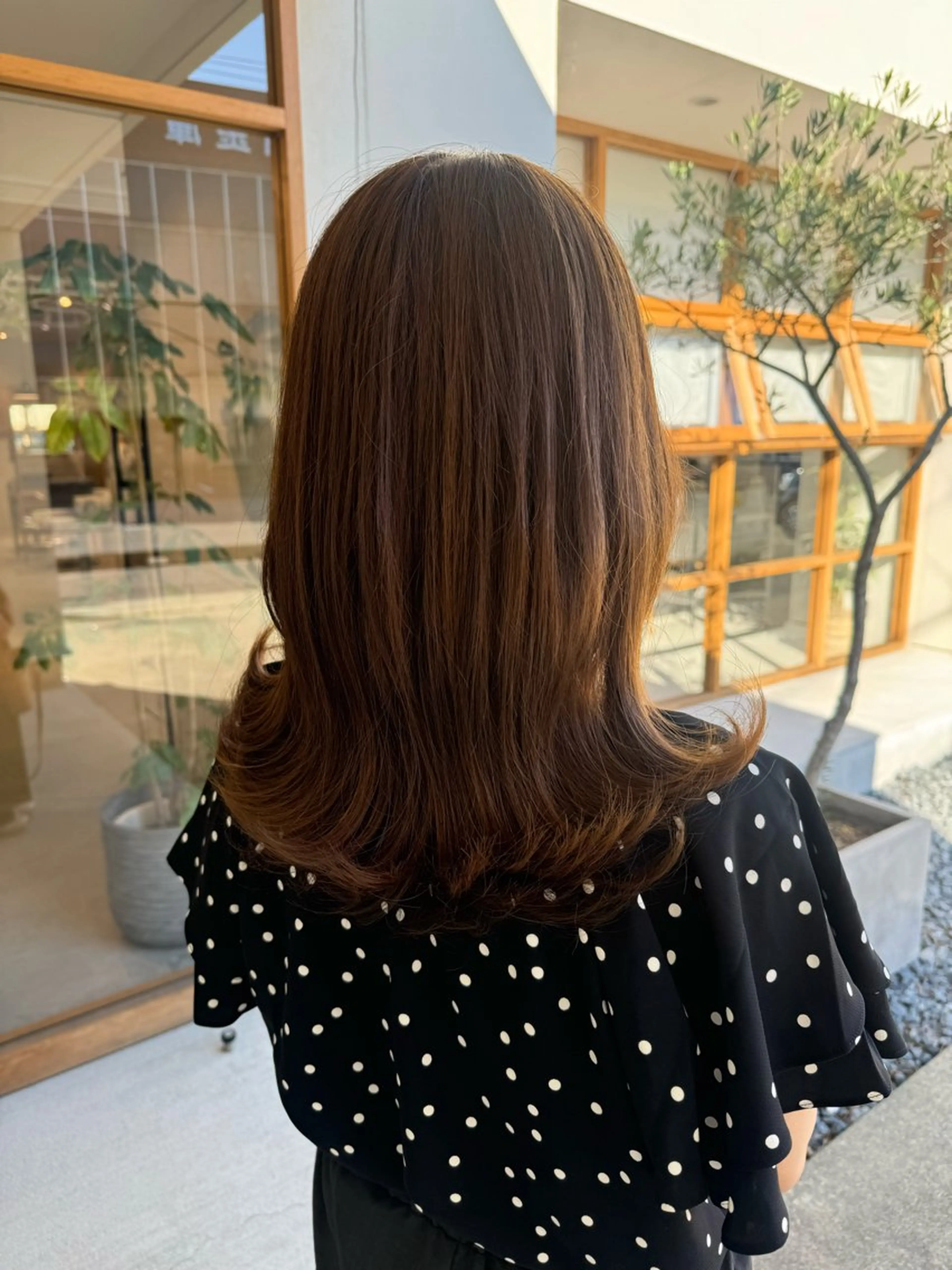 ロング カラー 蟹江 聡太✨レイヤーカットのヘアスタイル