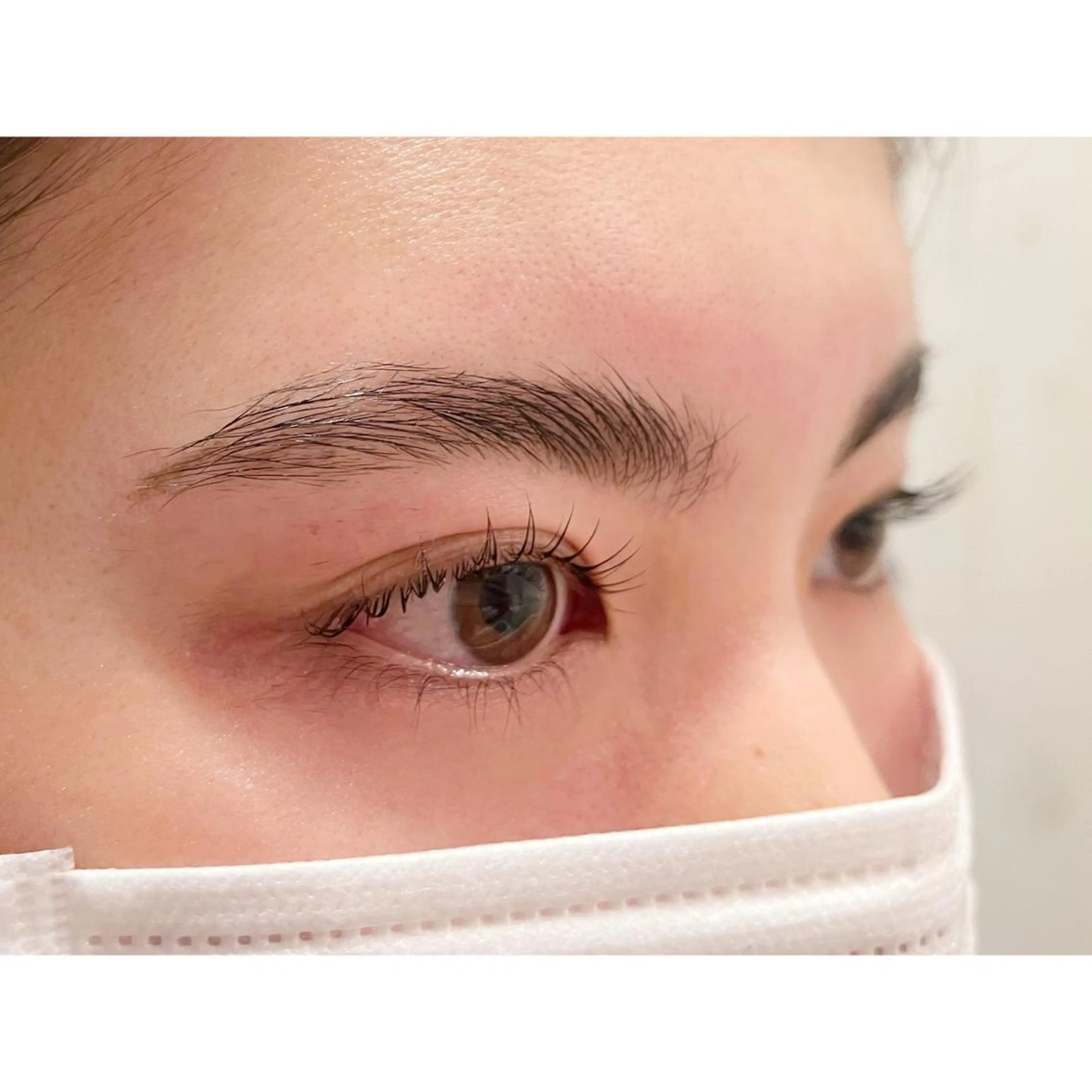 マツエク・マツパ アイブロウ 一重×まつ毛パーマ Sia.   大阪梅田茶屋町店所属・まつパ/まつエク Sia.茶屋町店のマツエク・マツパデザイン