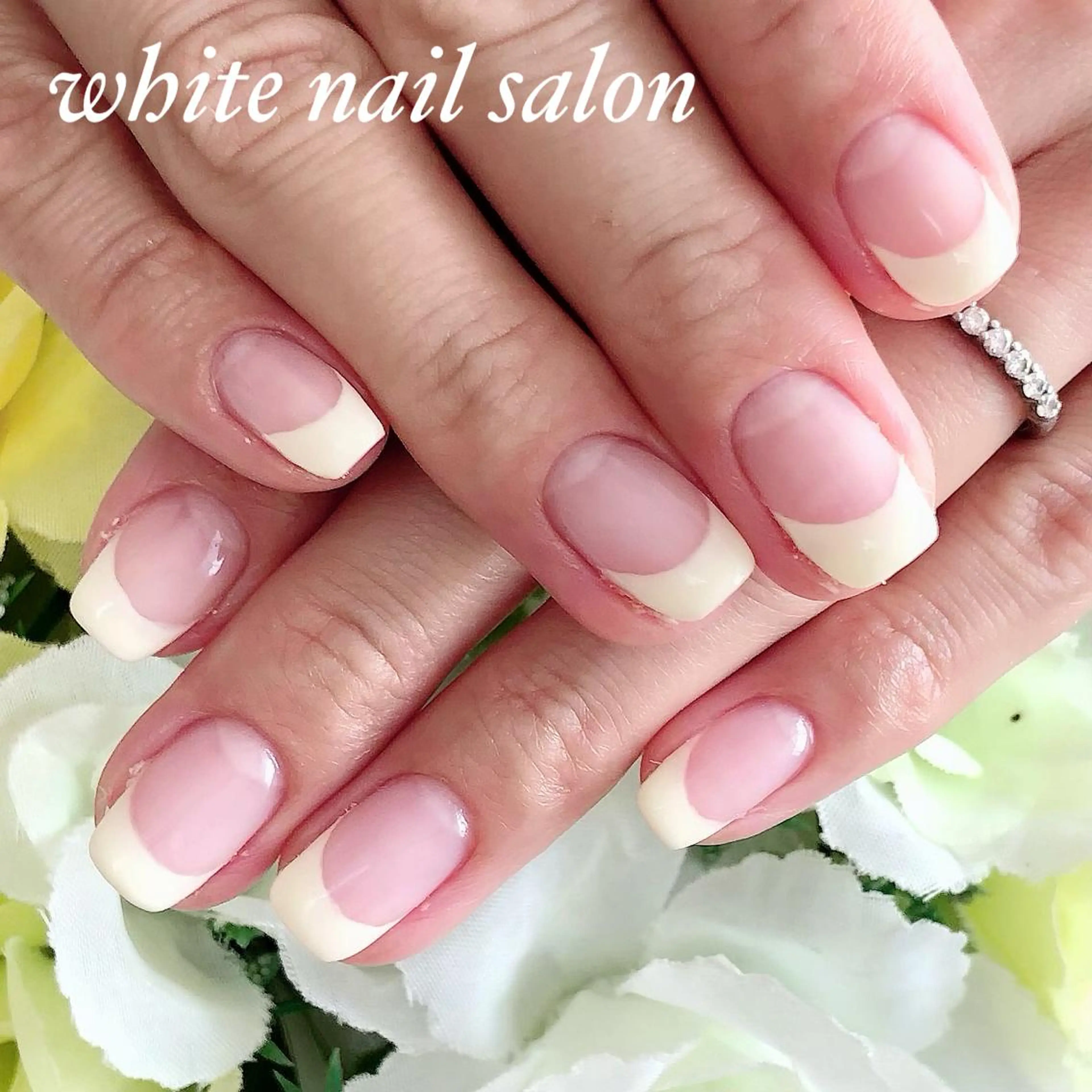 ネイル ジェルネイル ハードジェル 持ち込み ソフトジェル ハンドネイル white nail salonのネイルデザイン