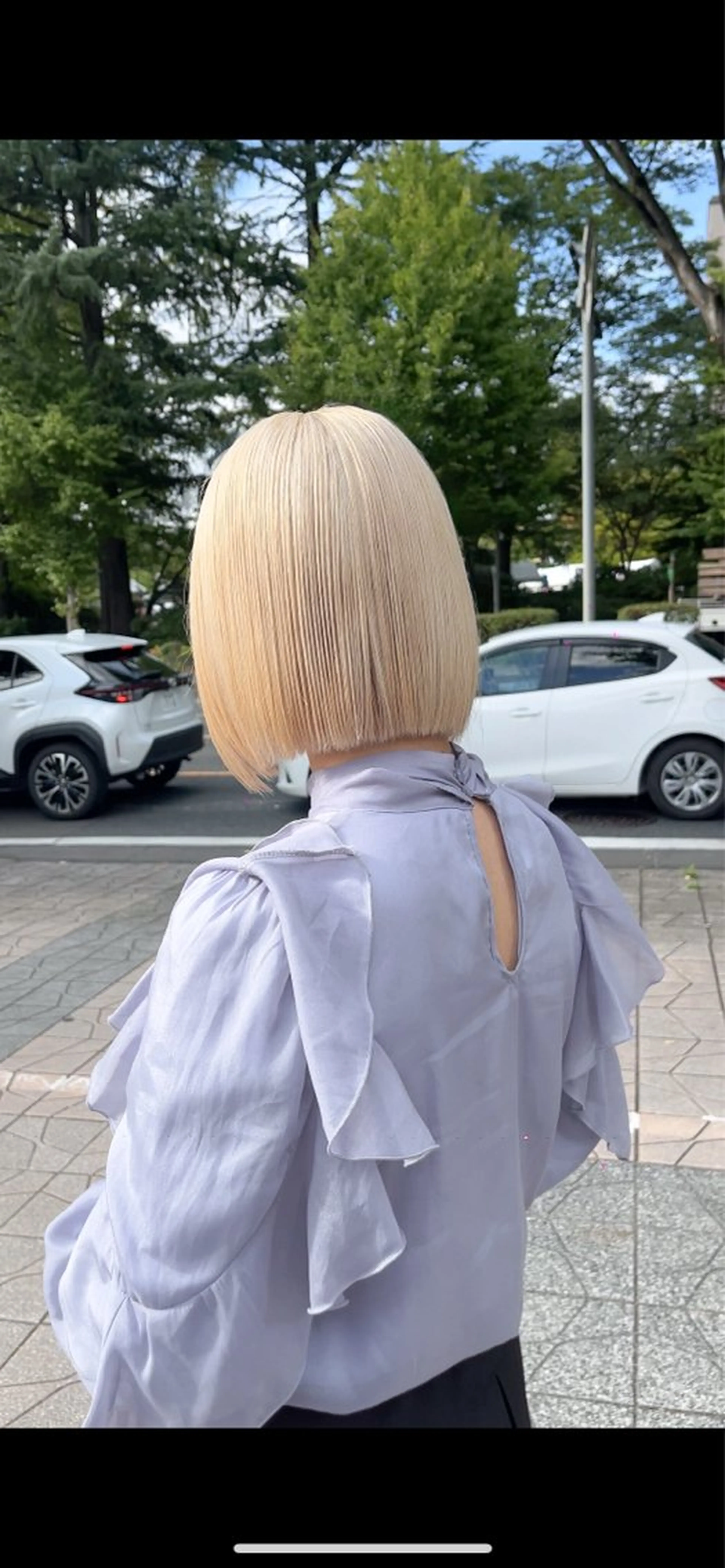 ショート カット ヘアカラー W所属・ko toのヘアスタイル
