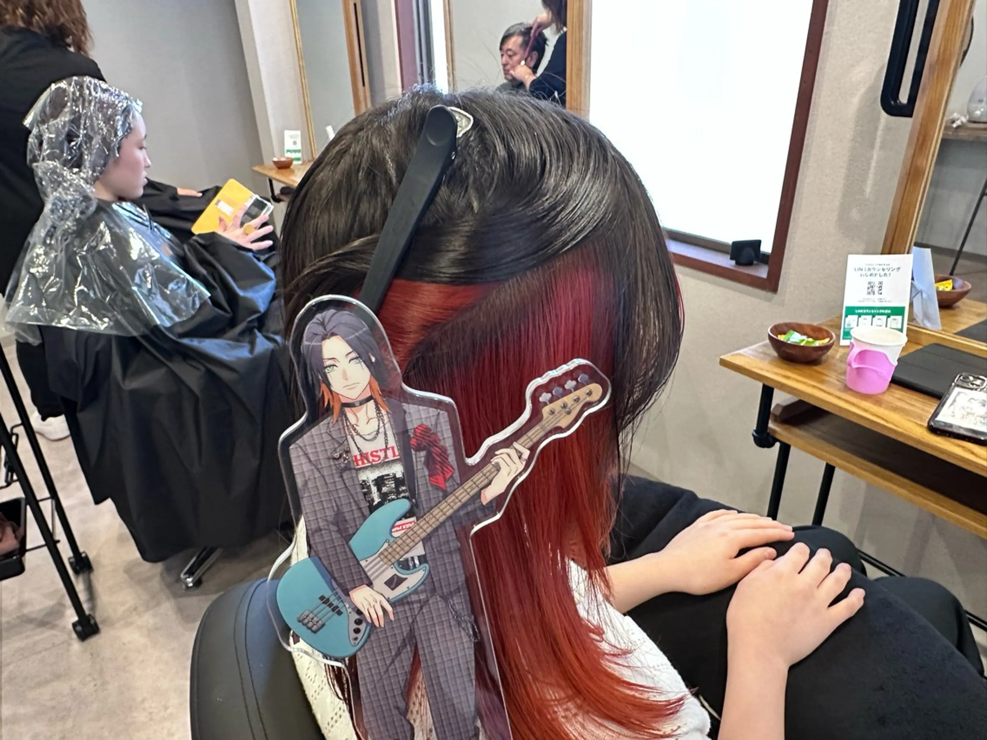 ミディアム カラー オレンジ affect 上大岡所属・《髪質改善・縮毛矯正 /ブリーチ》坂本爽のヘアスタイル