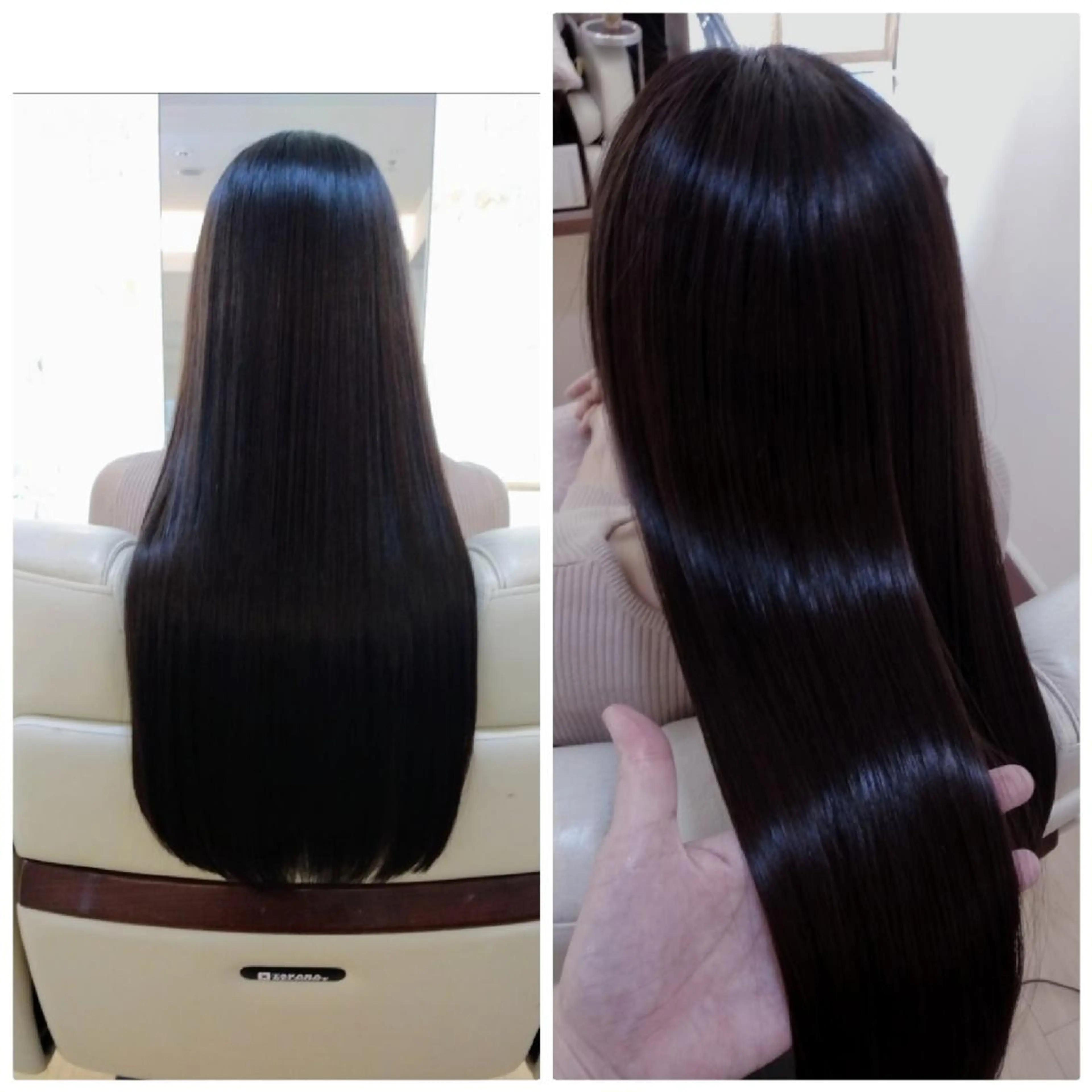 ロング 井上 真貴子のヘアスタイル