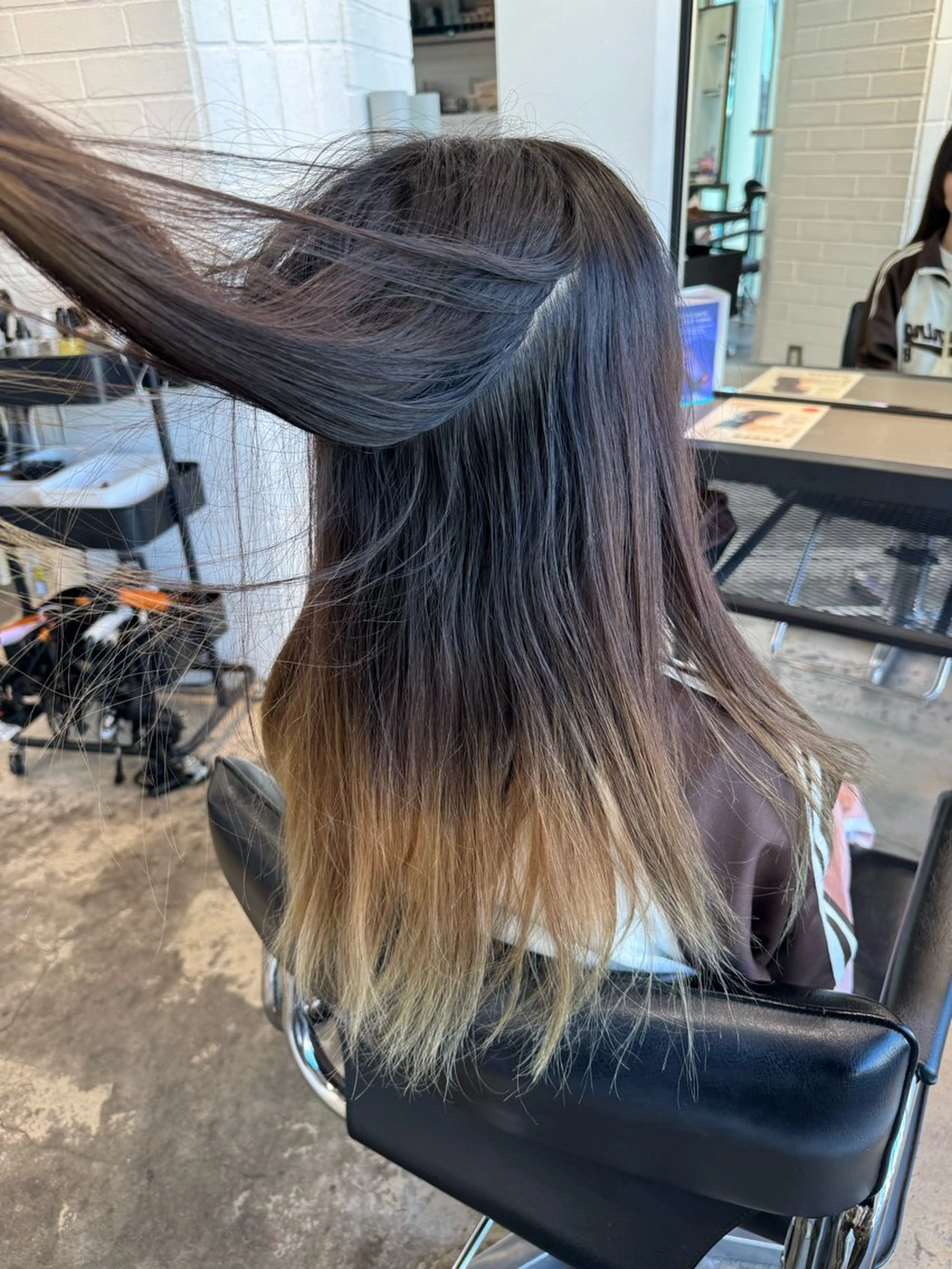 カット 縮毛矯正 トリートメント ザクザクレイヤー 🍀/ブリーチ/小田のヘアスタイル