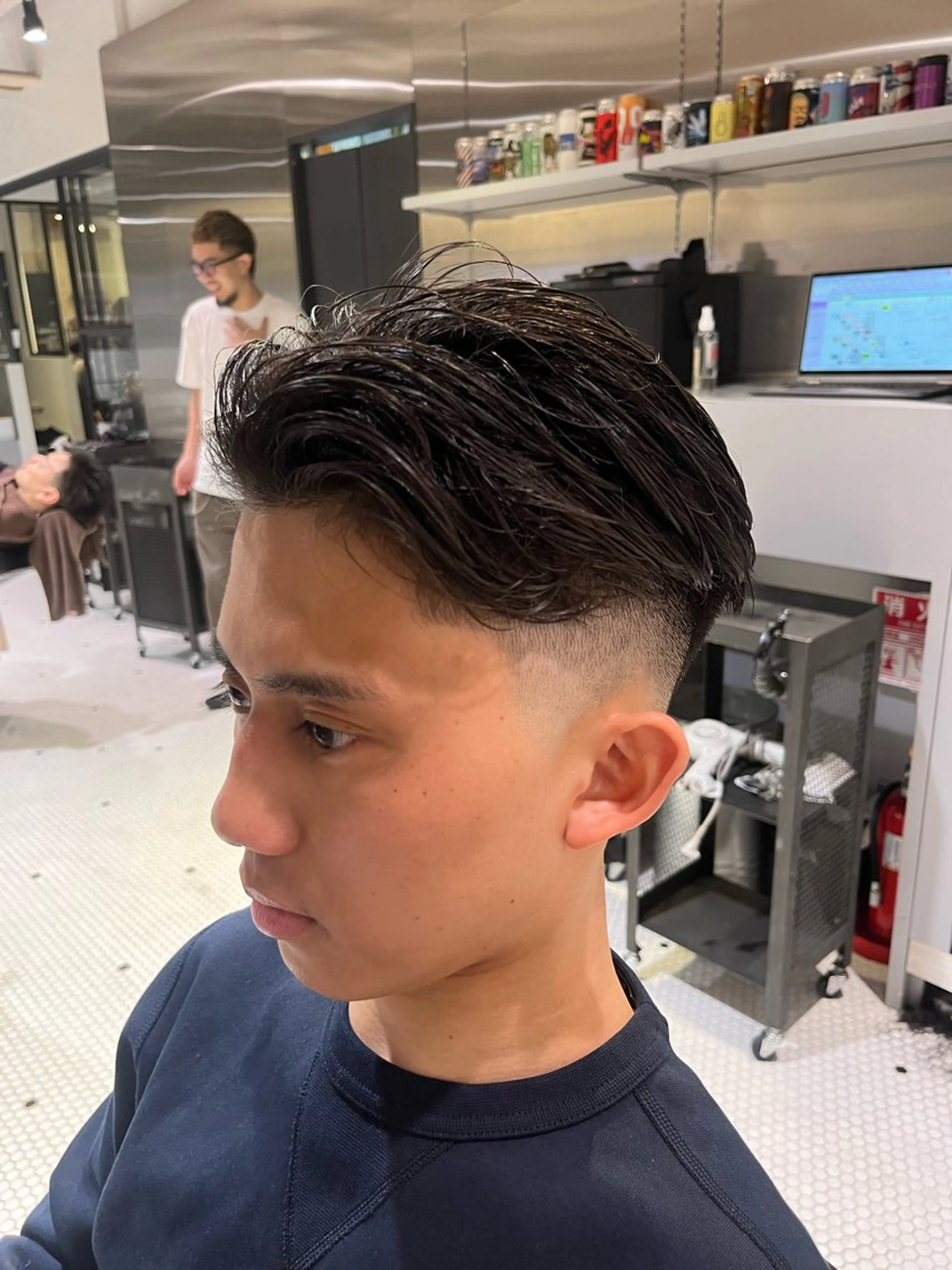 ショート FRANK’S BARBE(E)R THE STAND.飯田橋店所属・飯田橋 Junnaのヘアスタイル