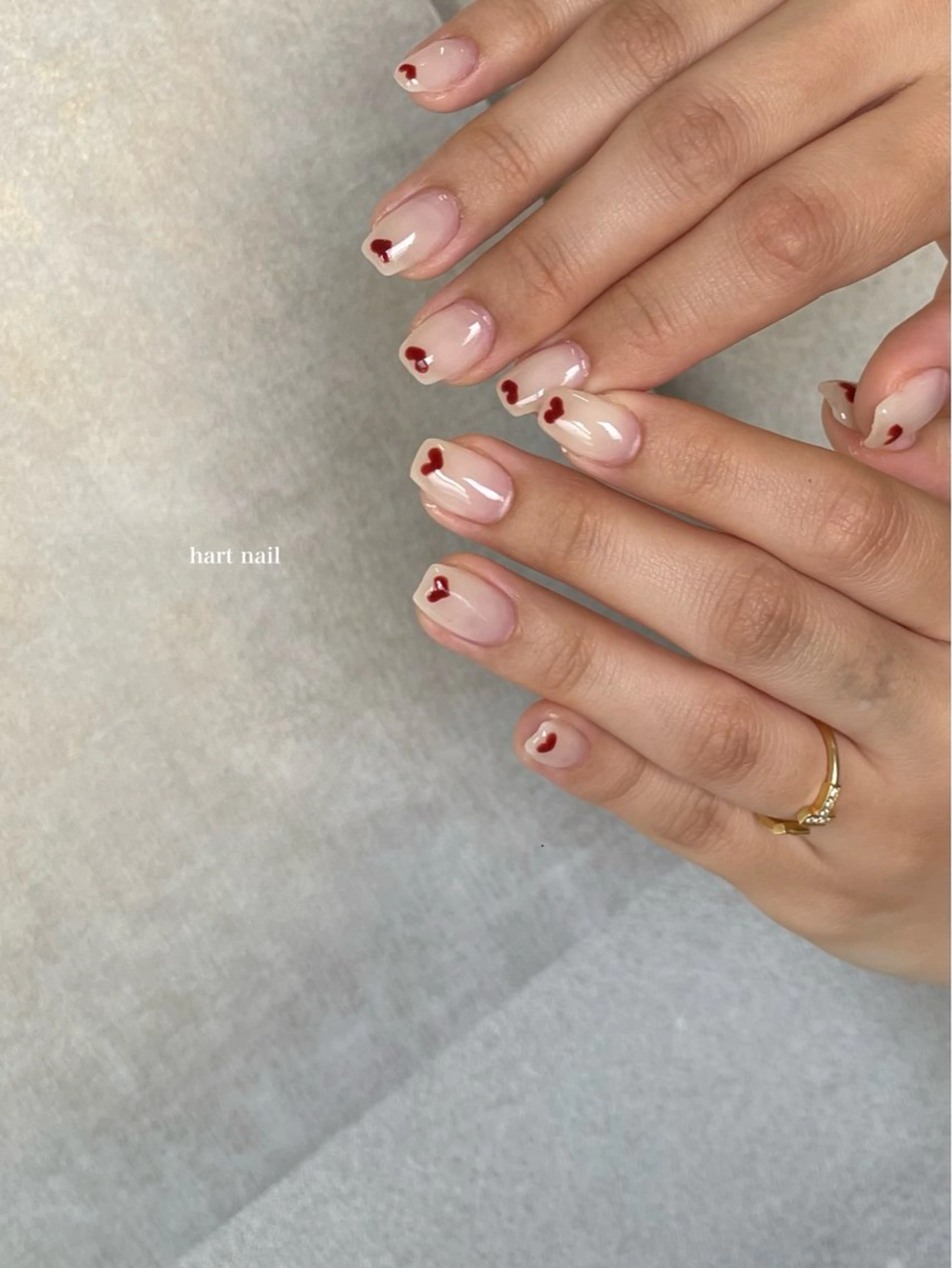 ネイル ハート atelier d Cocoのネイルデザイン