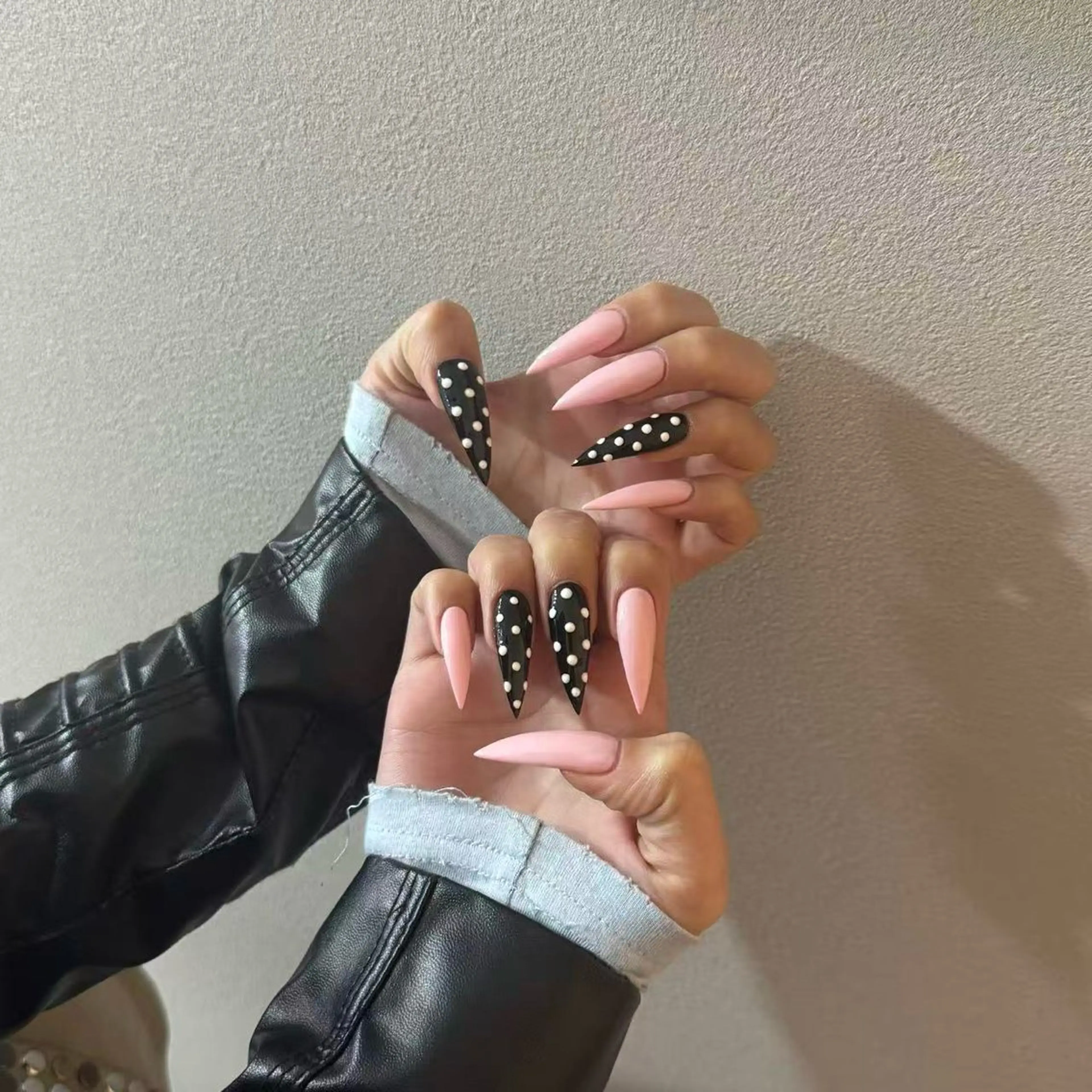 ネイル ハンドネイル ハンドケア hami🎀うかん 🎀チップ長さ出しのネイルデザイン