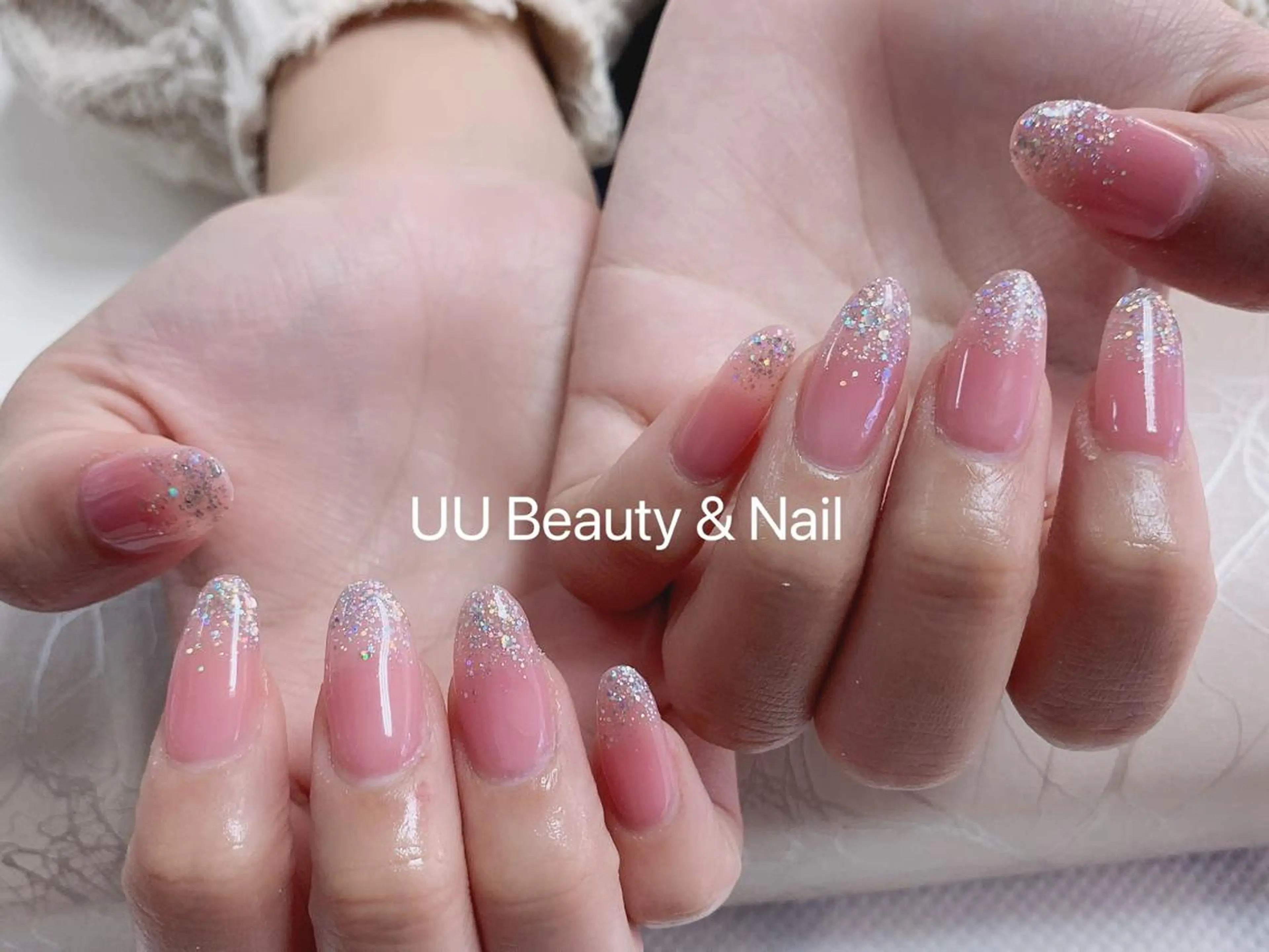 ネイル ラメ(グリッター) UU Salon所属・UU ゆきのネイルデザイン