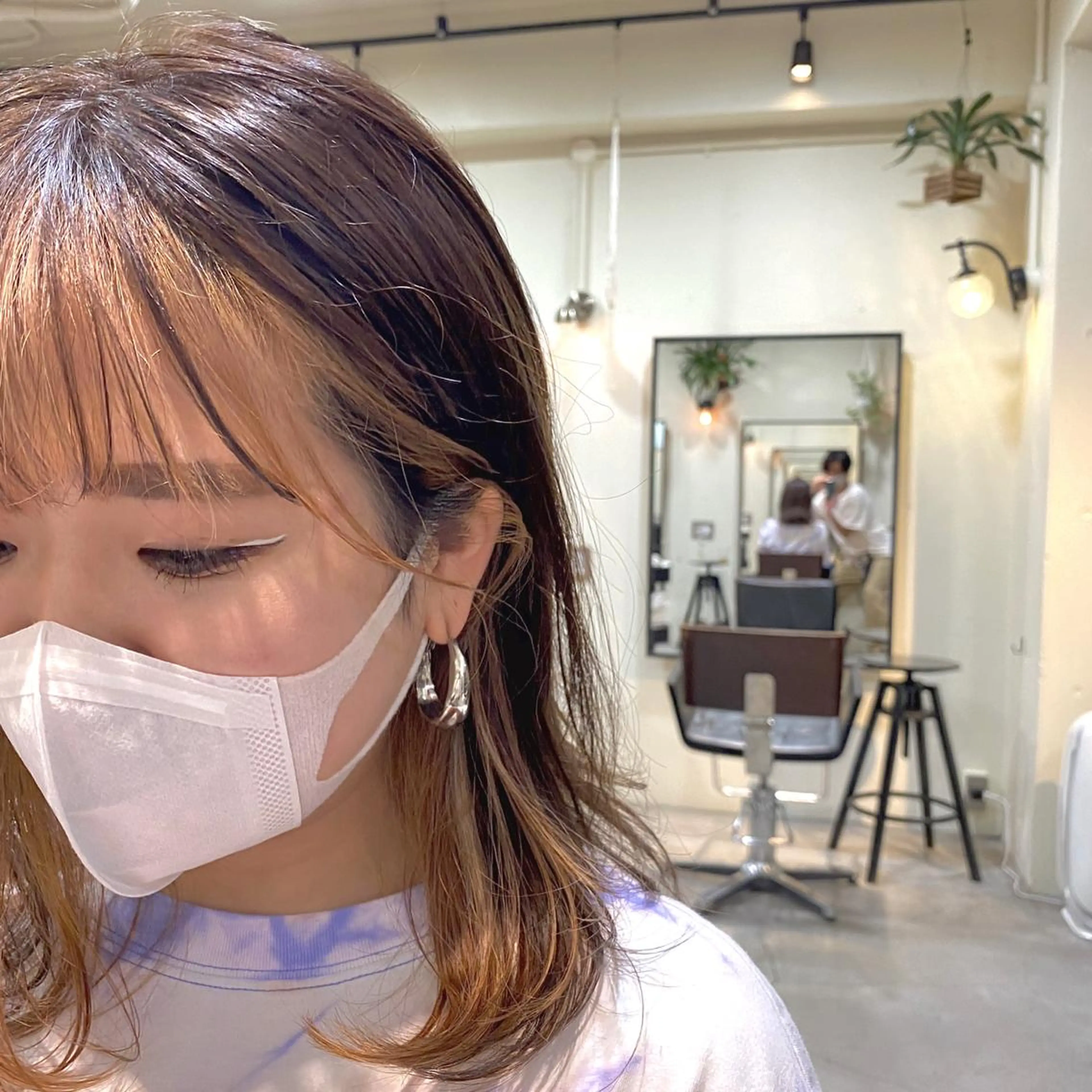 ミディアム カラー ヘアアレンジ 【ダメージレス施術】 【透明感】北村 拓也のヘアスタイル