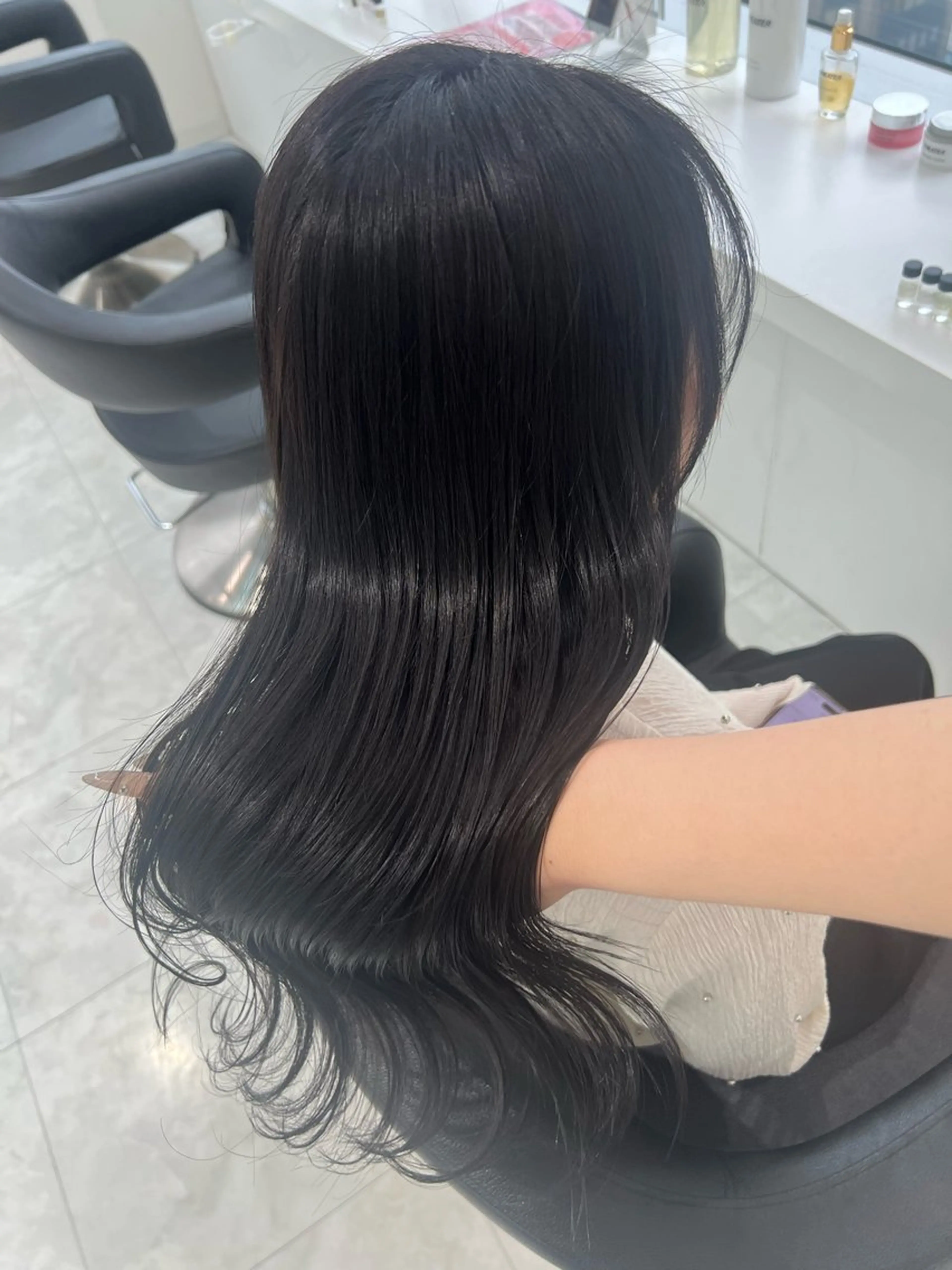 ロング カラー トリートメント ヘアカラー トリートメント ヘッドスパ ヘアセット ブリーチなし特化 美容師💖SAE💖のヘアスタイル