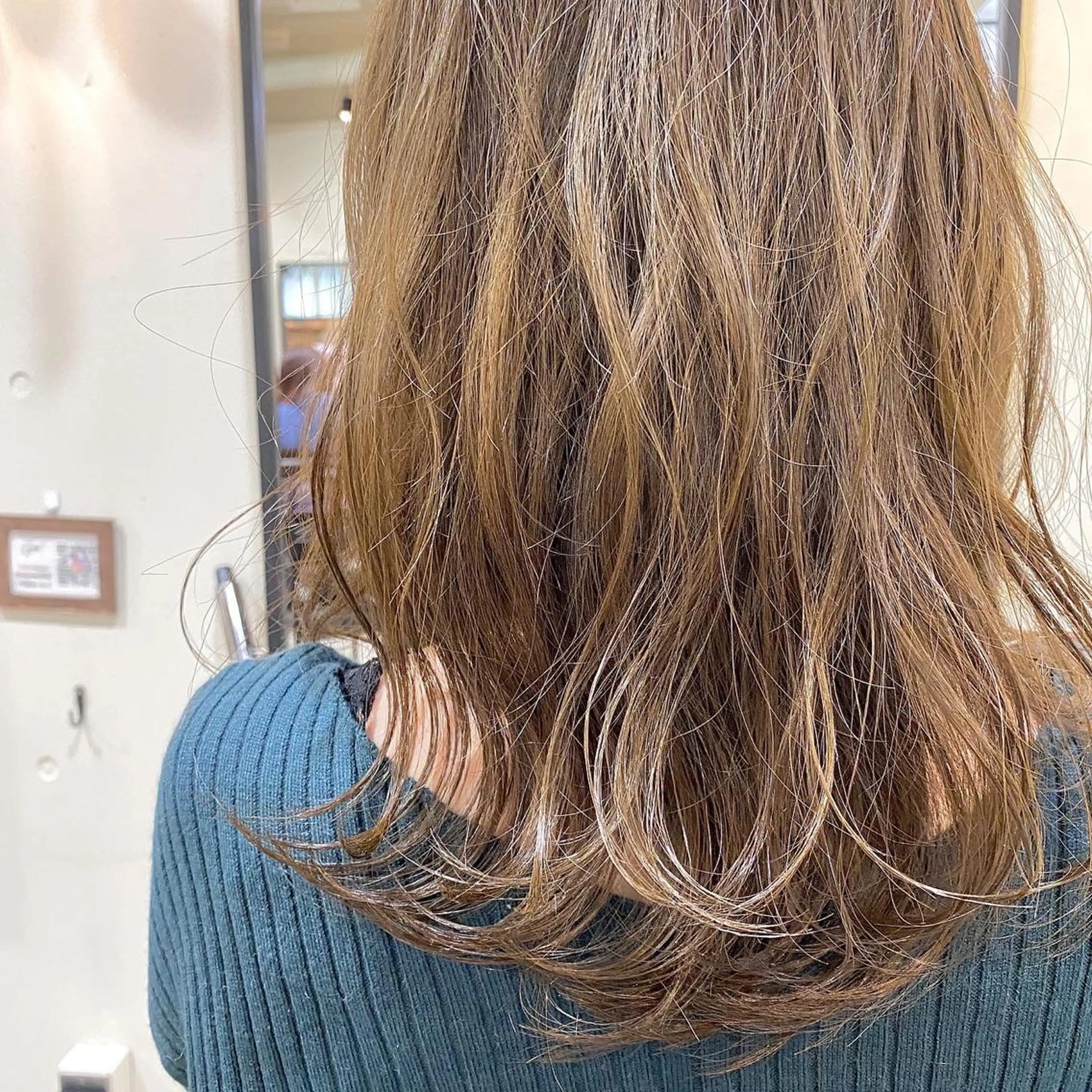 セミロング カラー ヘアアレンジ tane.所属・【ダメージレス施術】 【透明感】北村 拓也のヘアスタイル