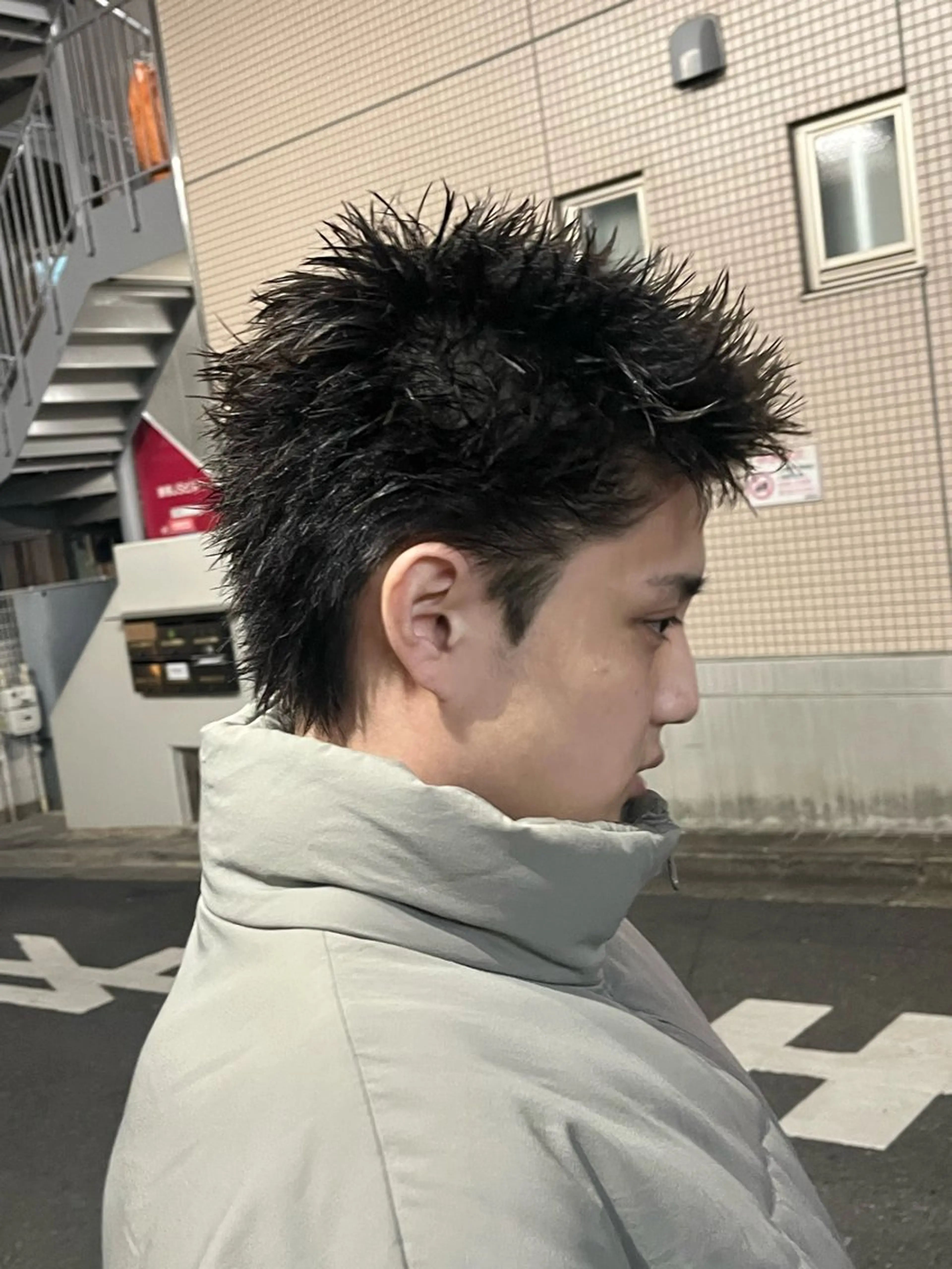 ショート だいじゅ/パーマ/ メンズカット/カラーのヘアスタイル