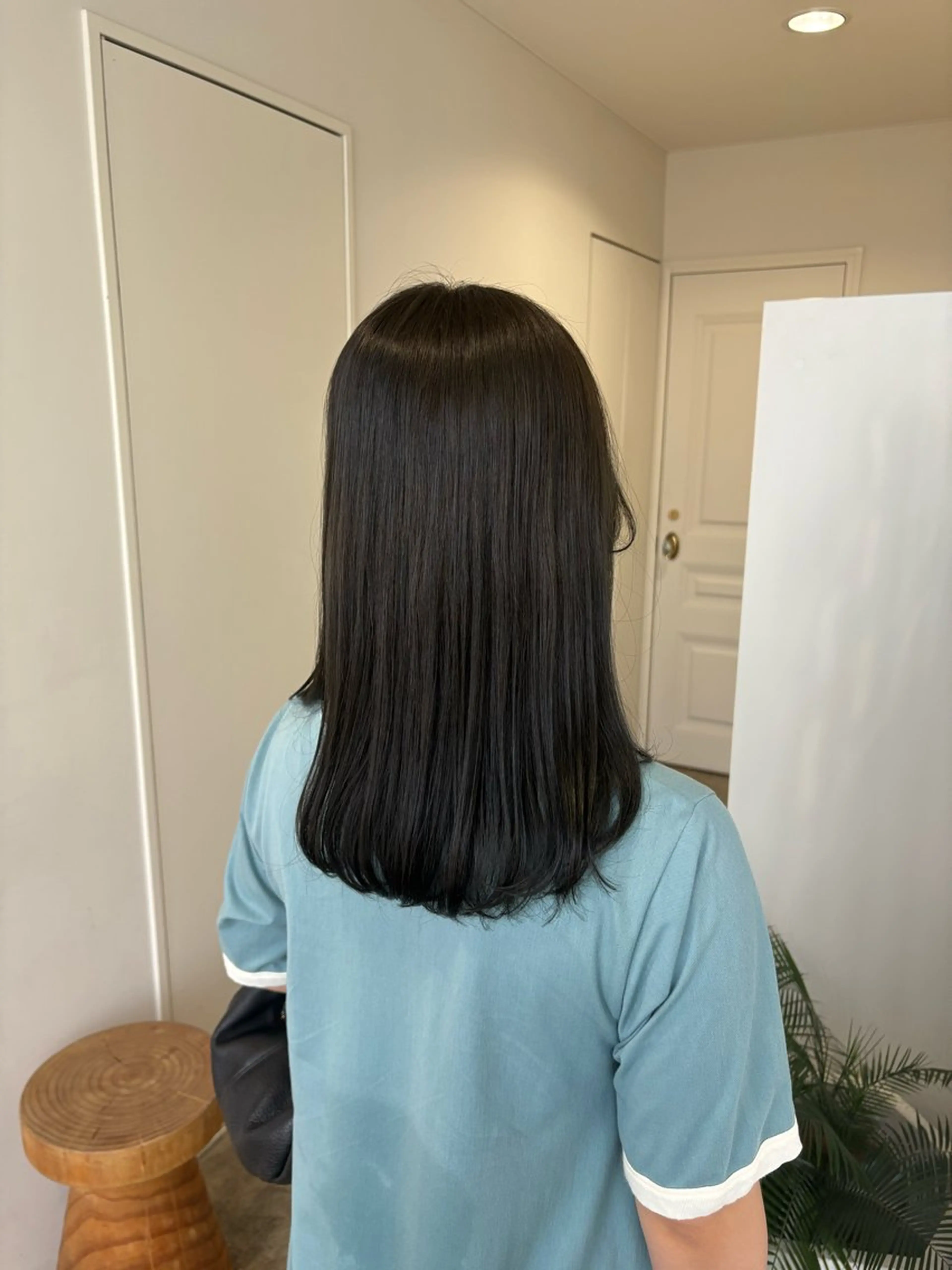 セミロング カット ヘアカラー トリートメント 大阪/梅田 ヨシノヒメカのヘアスタイル