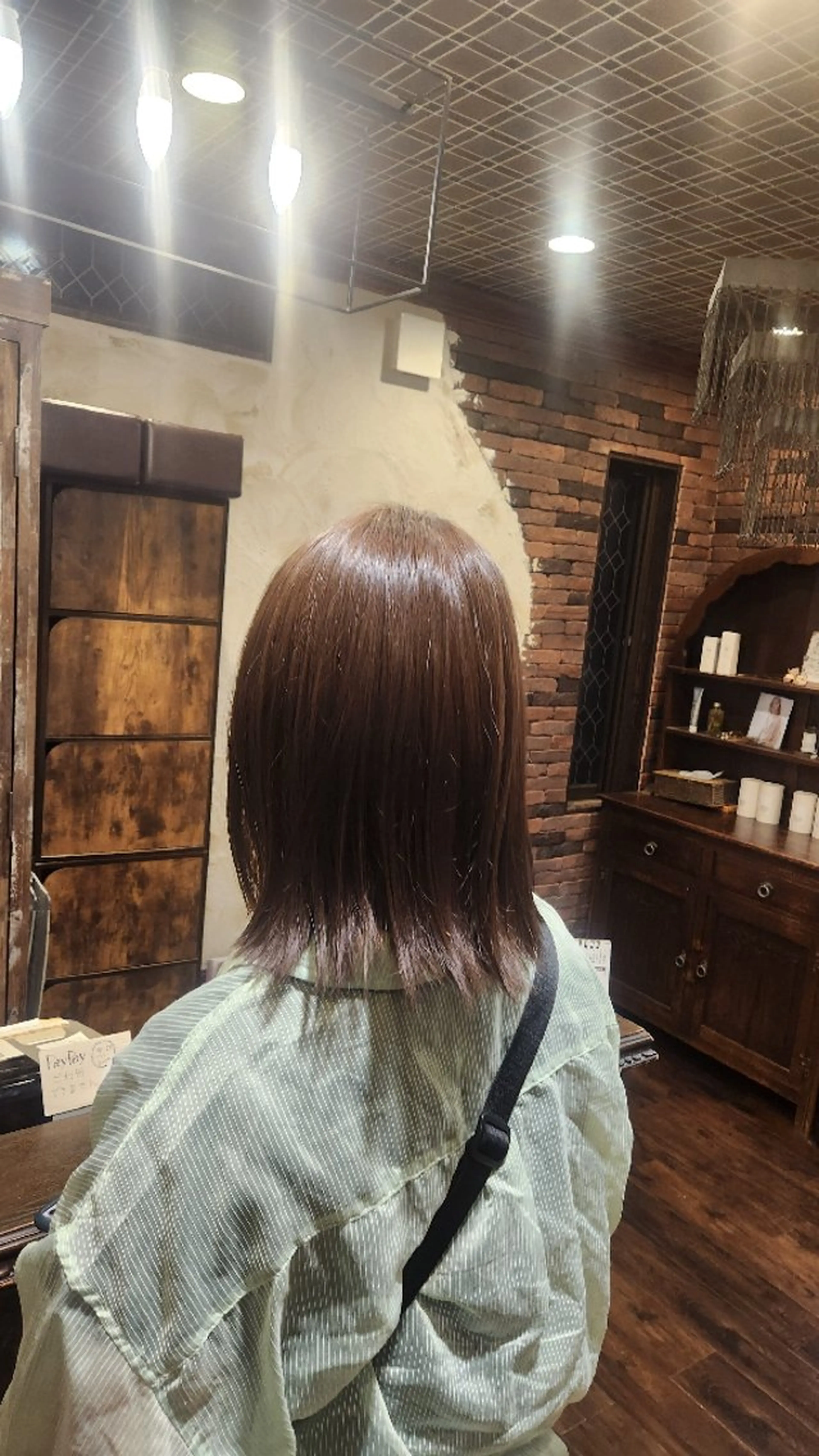 カラー Calbari 鎌田美歩のヘアスタイル