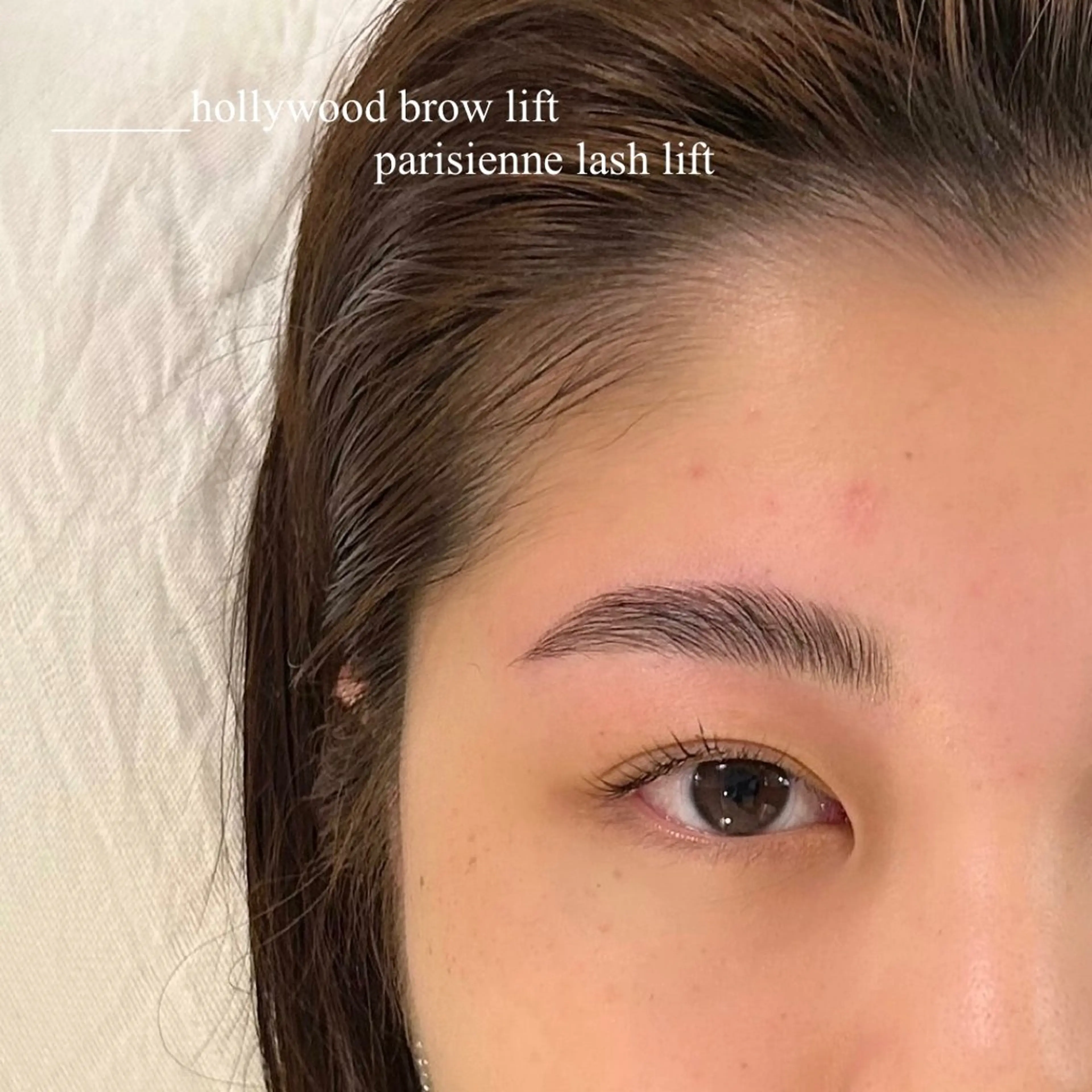 マツエク・マツパ アイブロウ ハリウッドブロウリフト パリジェンヌラッシュリフト GO TODAY SHAiRE SALON Vellmie店所属・吉祥寺kasumi 🌛eye/browのマツエク・マツパデザイン