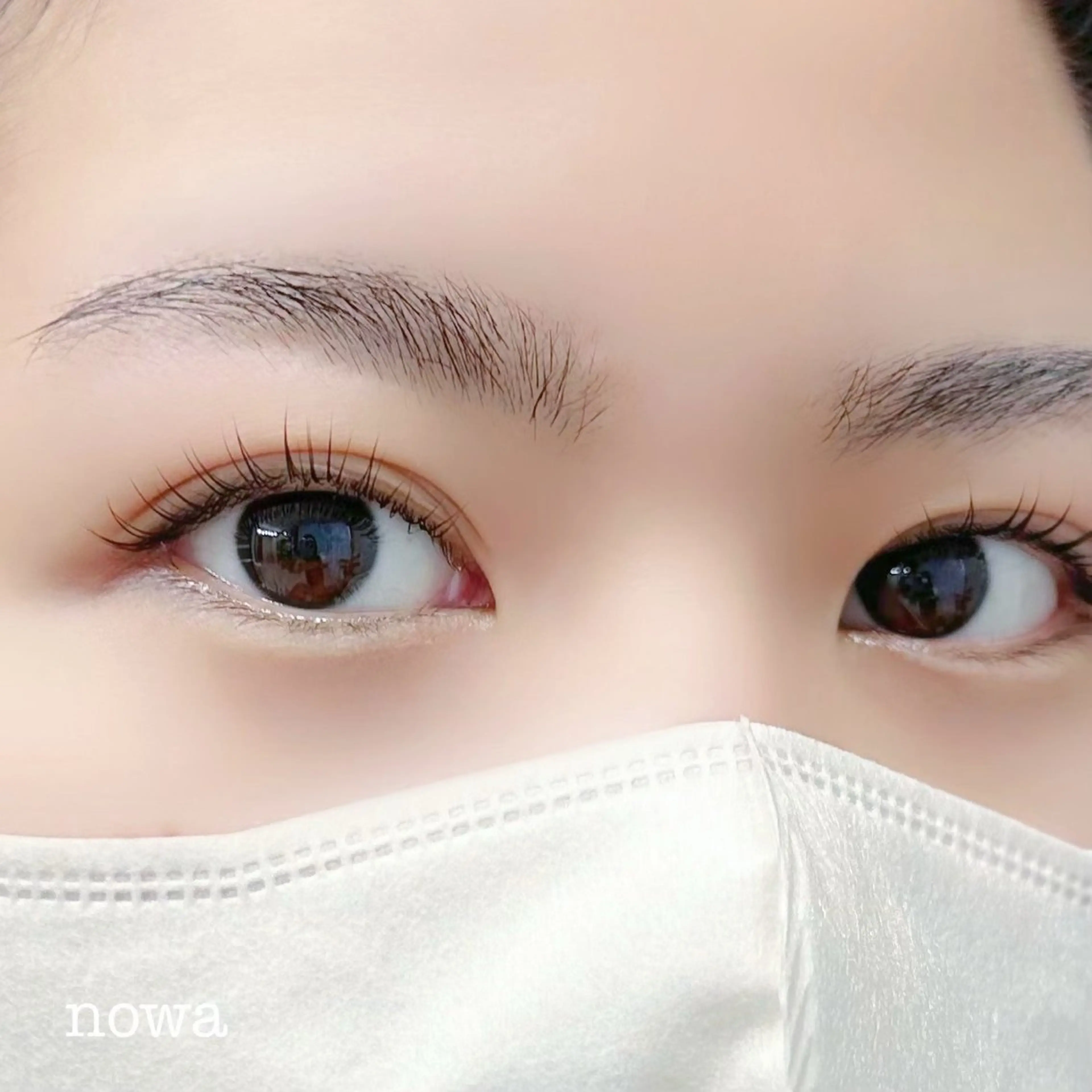 マツエク・マツパ マツパ nowa所属・《nowa》 mai まつげ/眉毛のマツエク・マツパデザイン