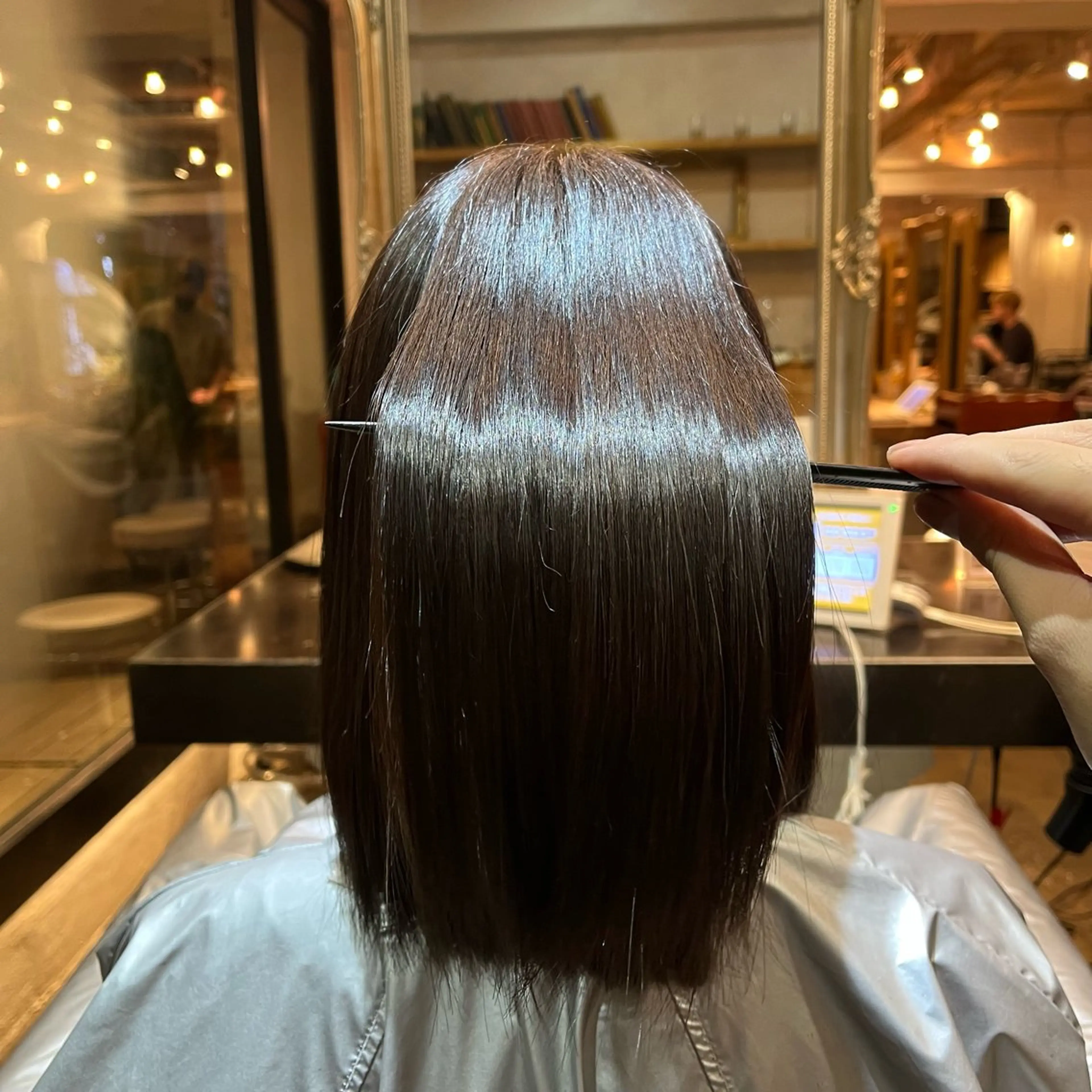 ミディアム 髪質改善/shuki 韓国/代表取締役のヘアスタイル