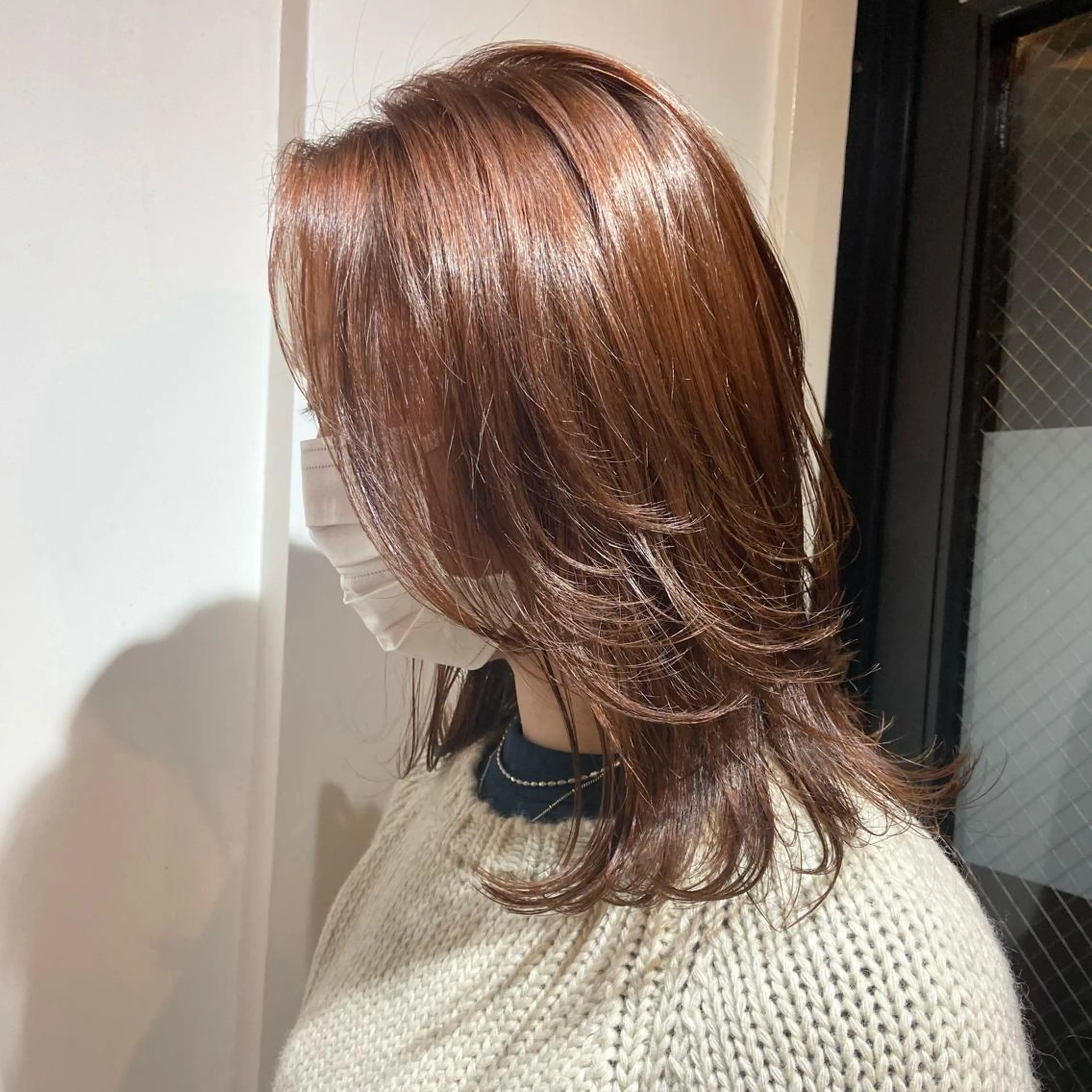 ミディアム カラー Lamana所属・透明感カラー/ 加瀬たまものヘアスタイル