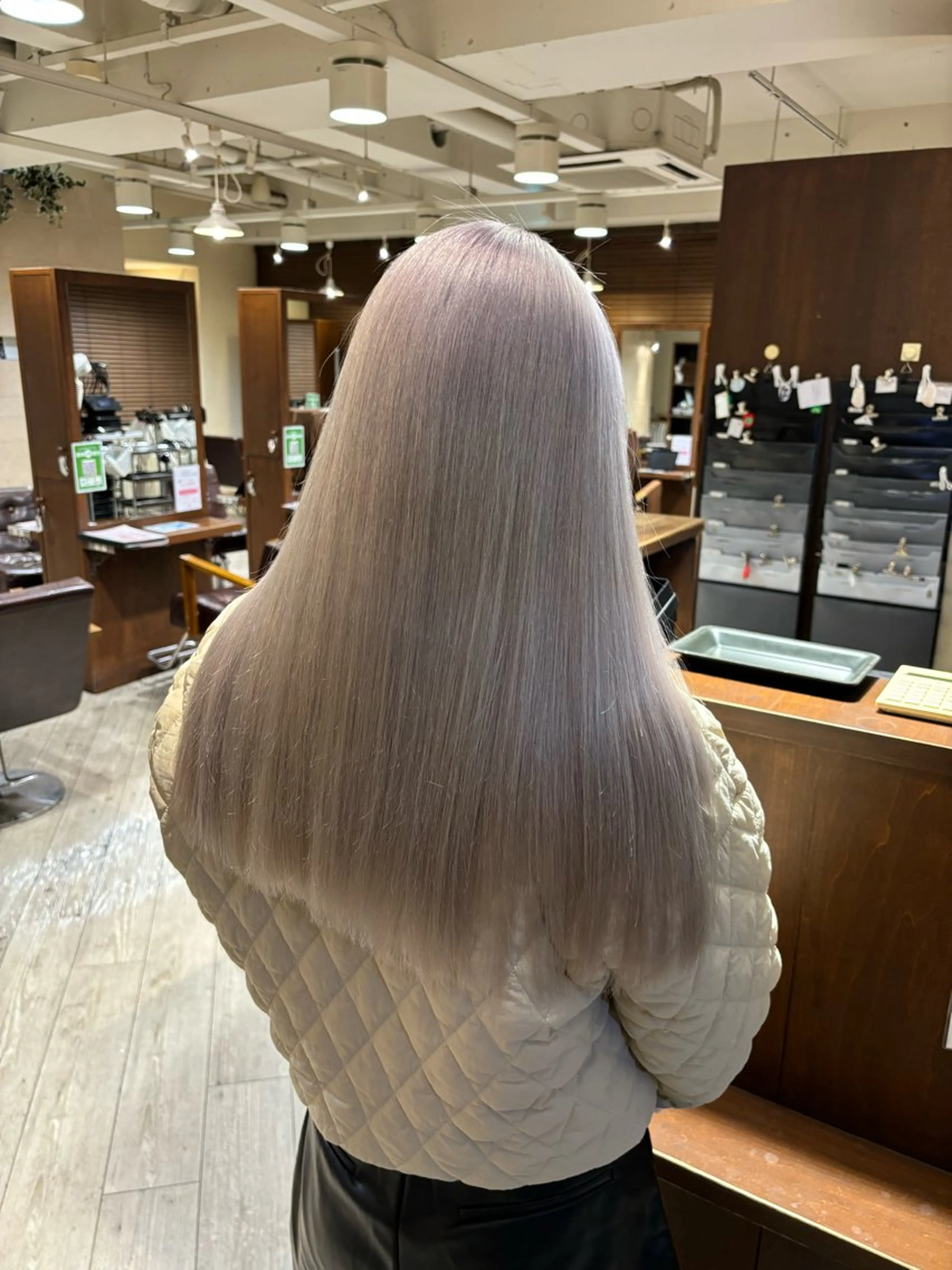 ロング カラー Lee上新庄店所属・上新庄Lee千馬 優のヘアスタイル