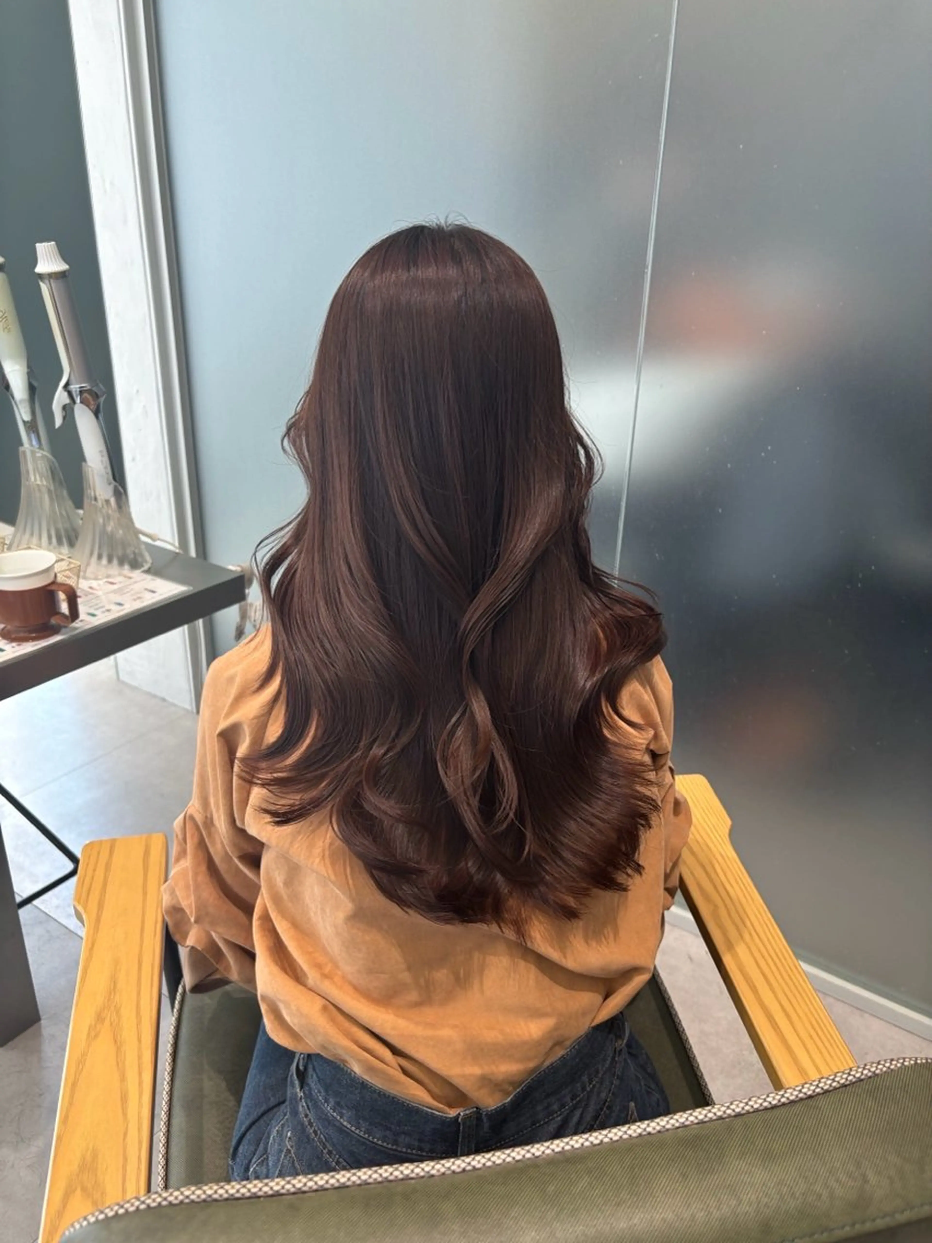 カラー ブラウンカラー Aya/大阪梅田 /艶カラーのヘアスタイル