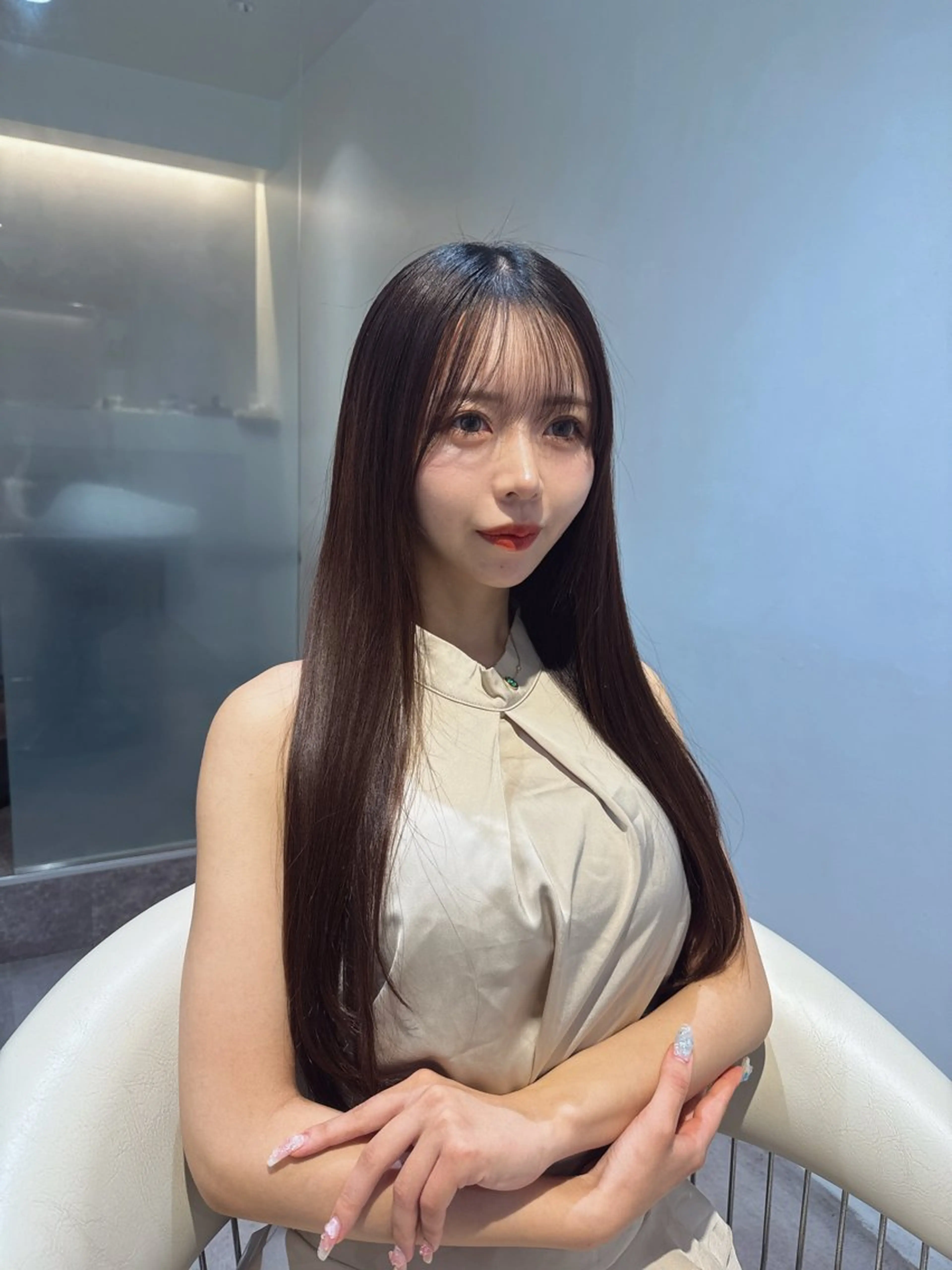 ロング カット ヘアカラー トリートメント 💎透明感カラー特化 💎TAISEIのヘアスタイル