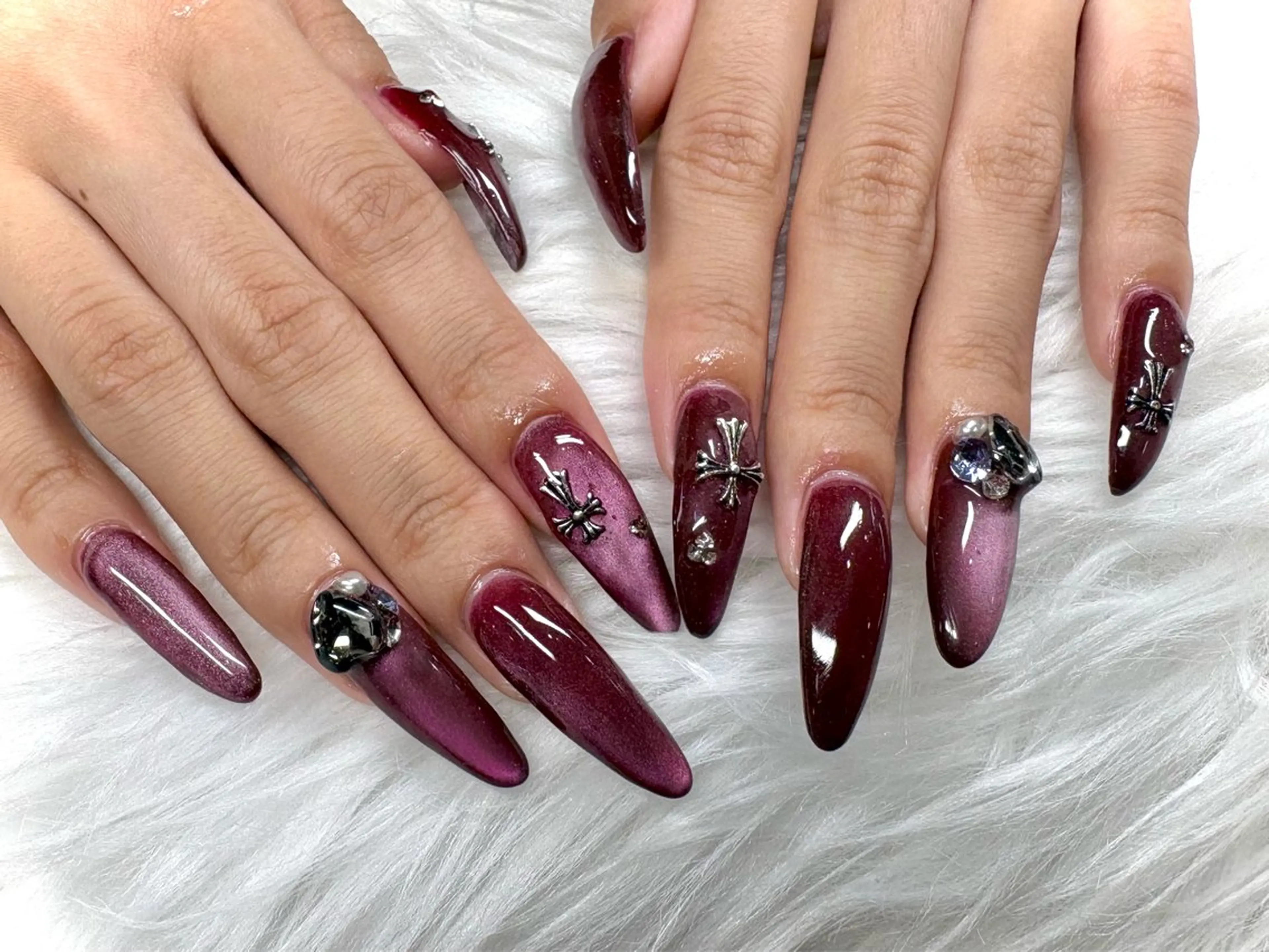 ネイル 持ち込み ハンドネイル 三浦 絆生のネイルデザイン