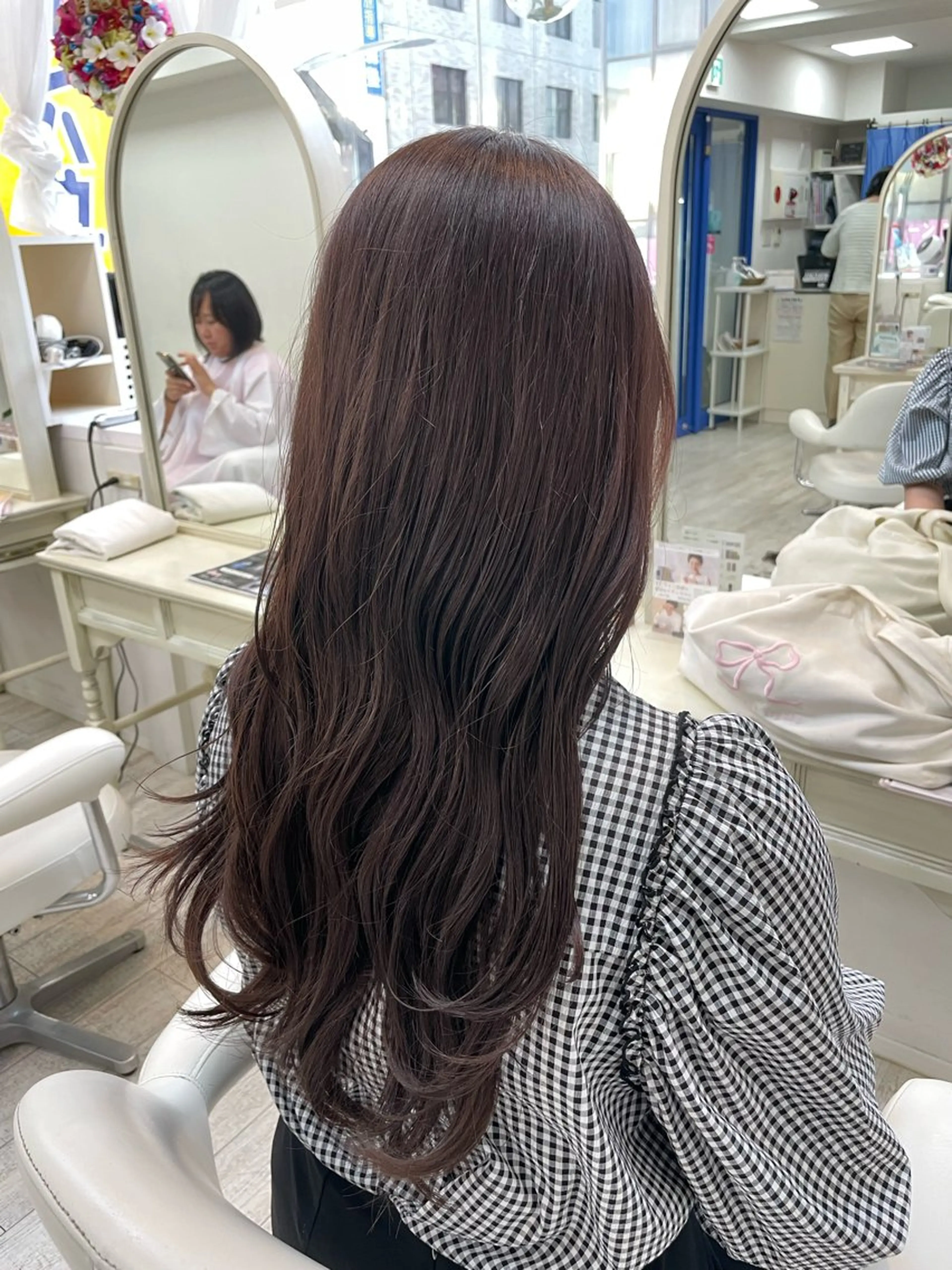 アディクシーカラー+シャンプーブローの写真