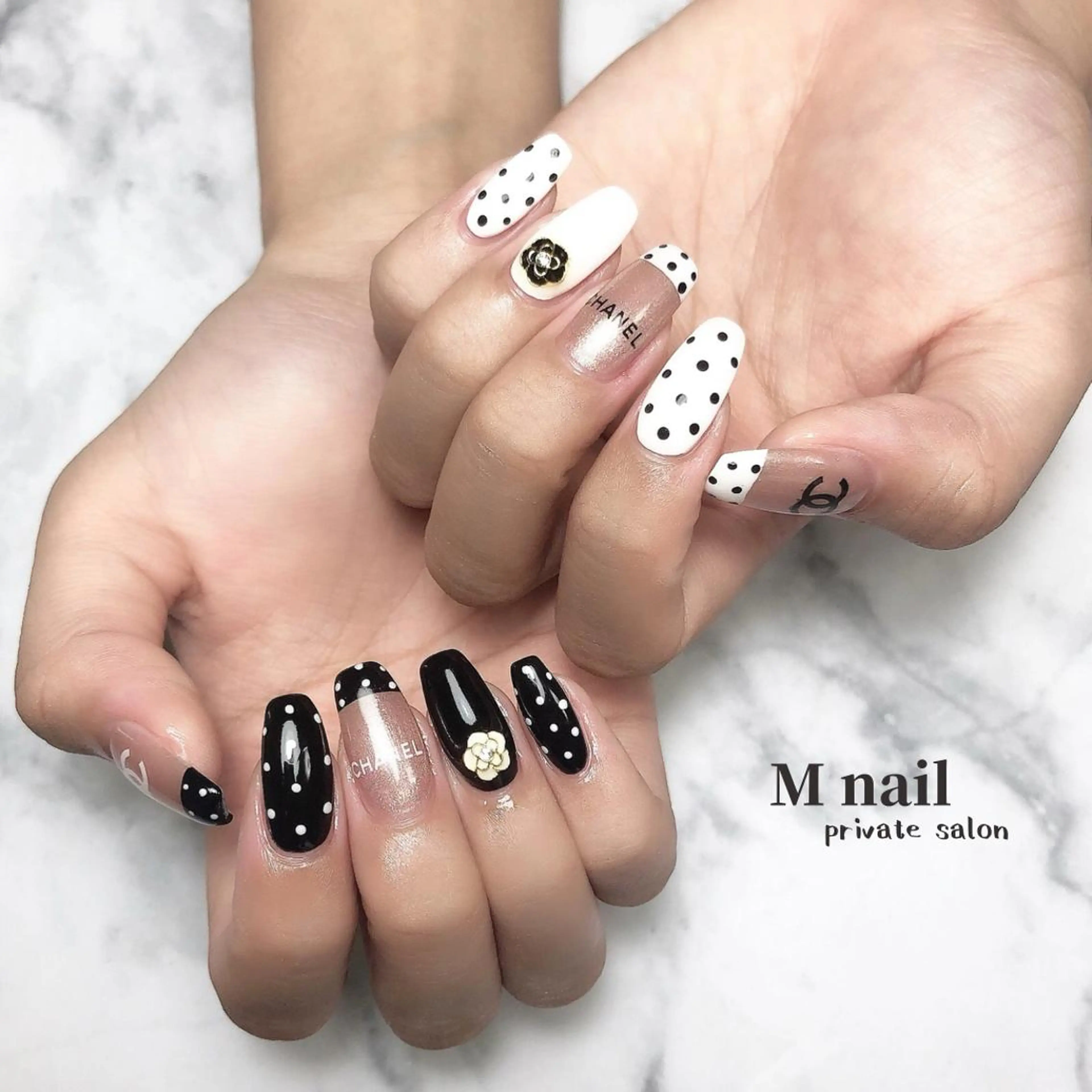 ネイル 持ち込み ハンドネイル M　nail所属・M nailのネイルデザイン