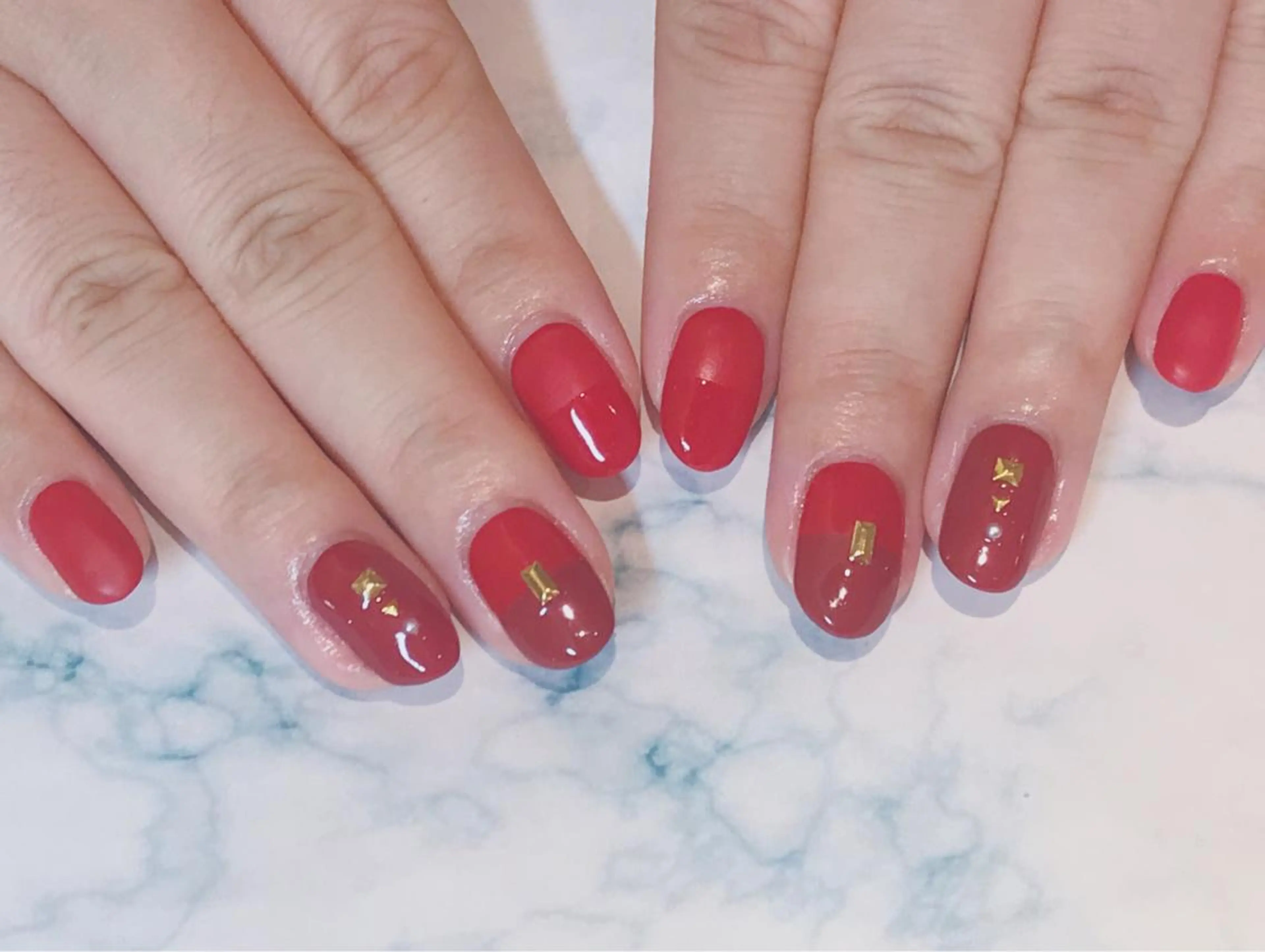 ネイル ハンドネイル LUKE所属・もとまつ さちこのネイルデザイン